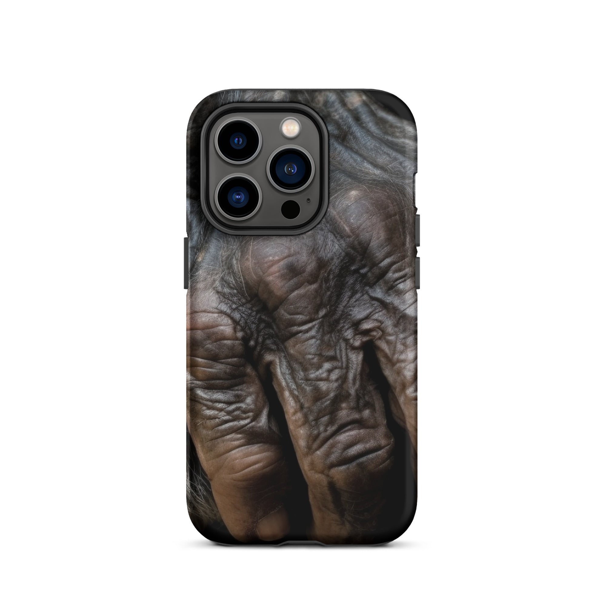 Chimpanzee Hand iPhone Case by Visual Verse - Image 28