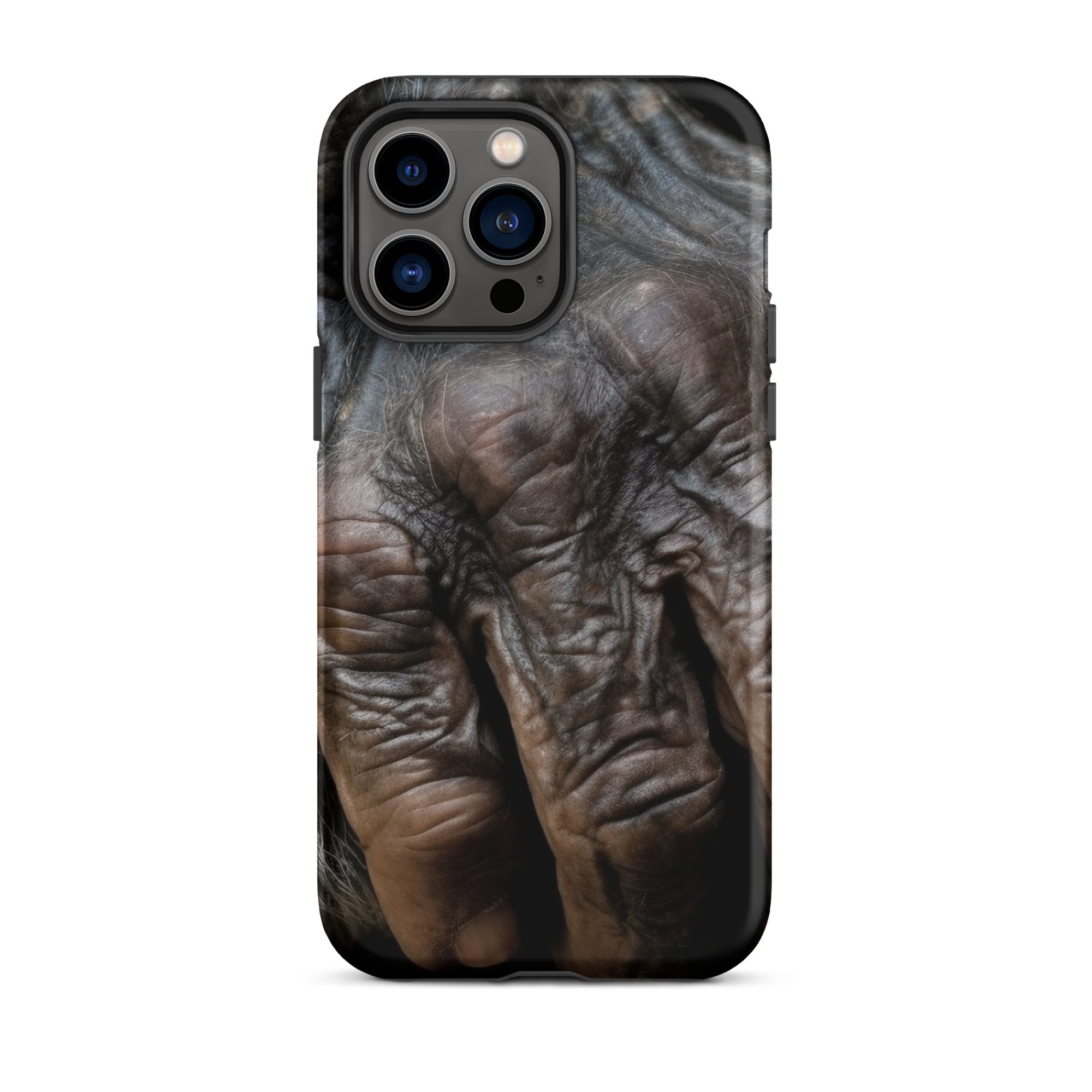 Chimpanzee Hand iPhone Case by Visual Verse - Image 30