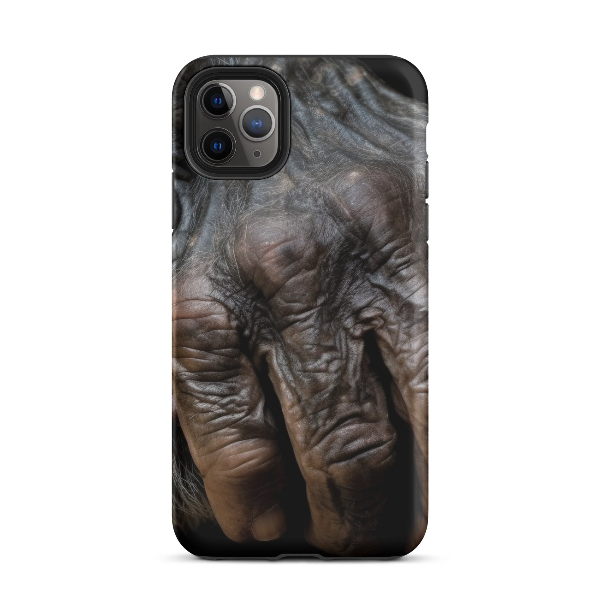Chimpanzee Hand iPhone Case by Visual Verse - Image 6
