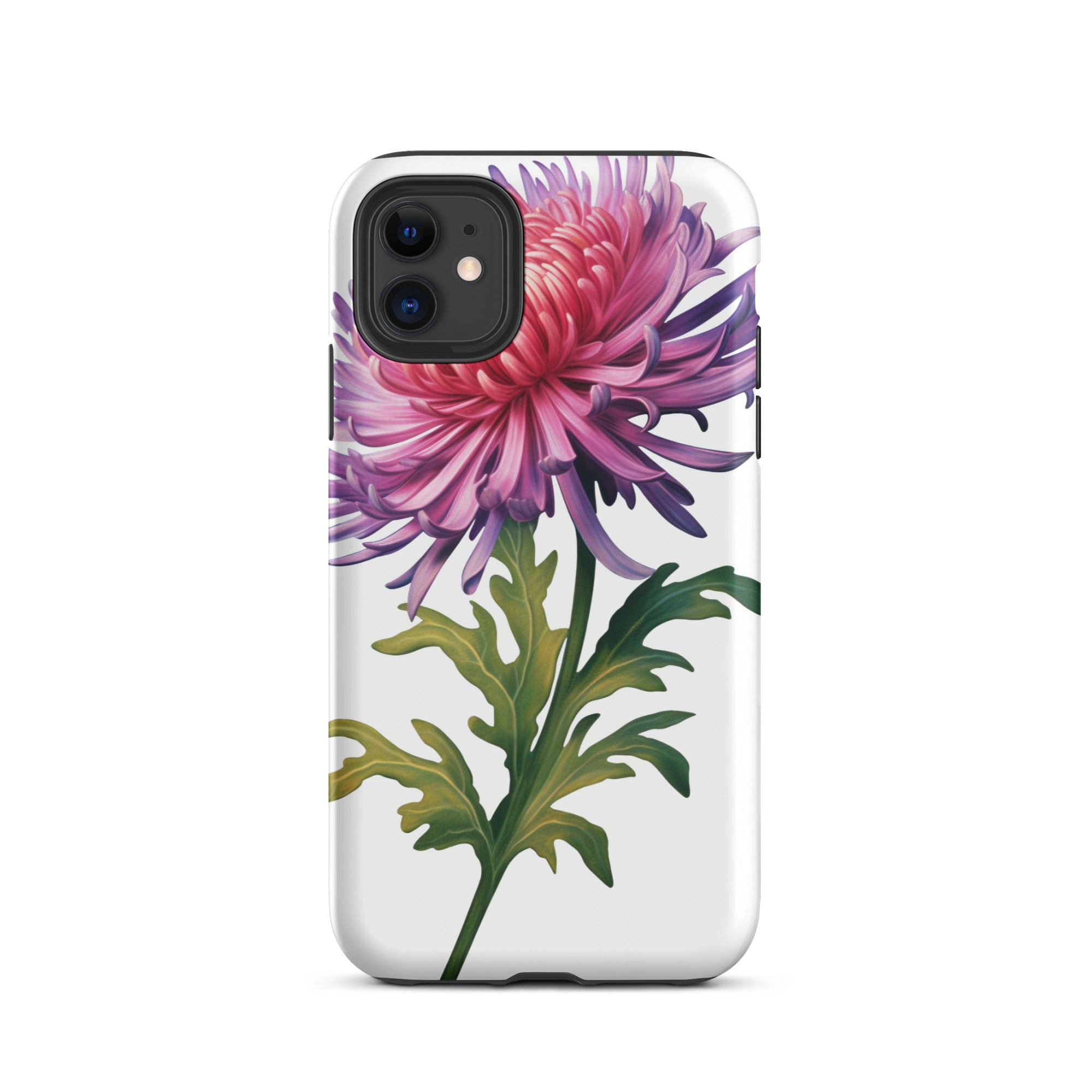 China Aster Flower iPhone Case by Visual Verse - Image 2