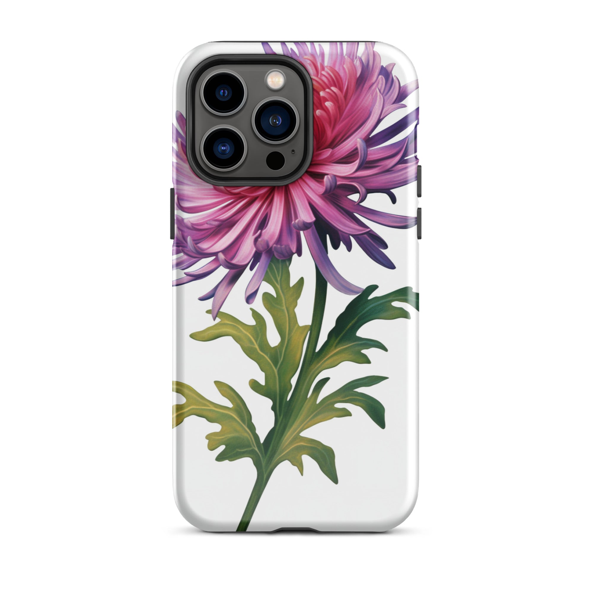 China Aster Flower iPhone Case by Visual Verse - Image 29