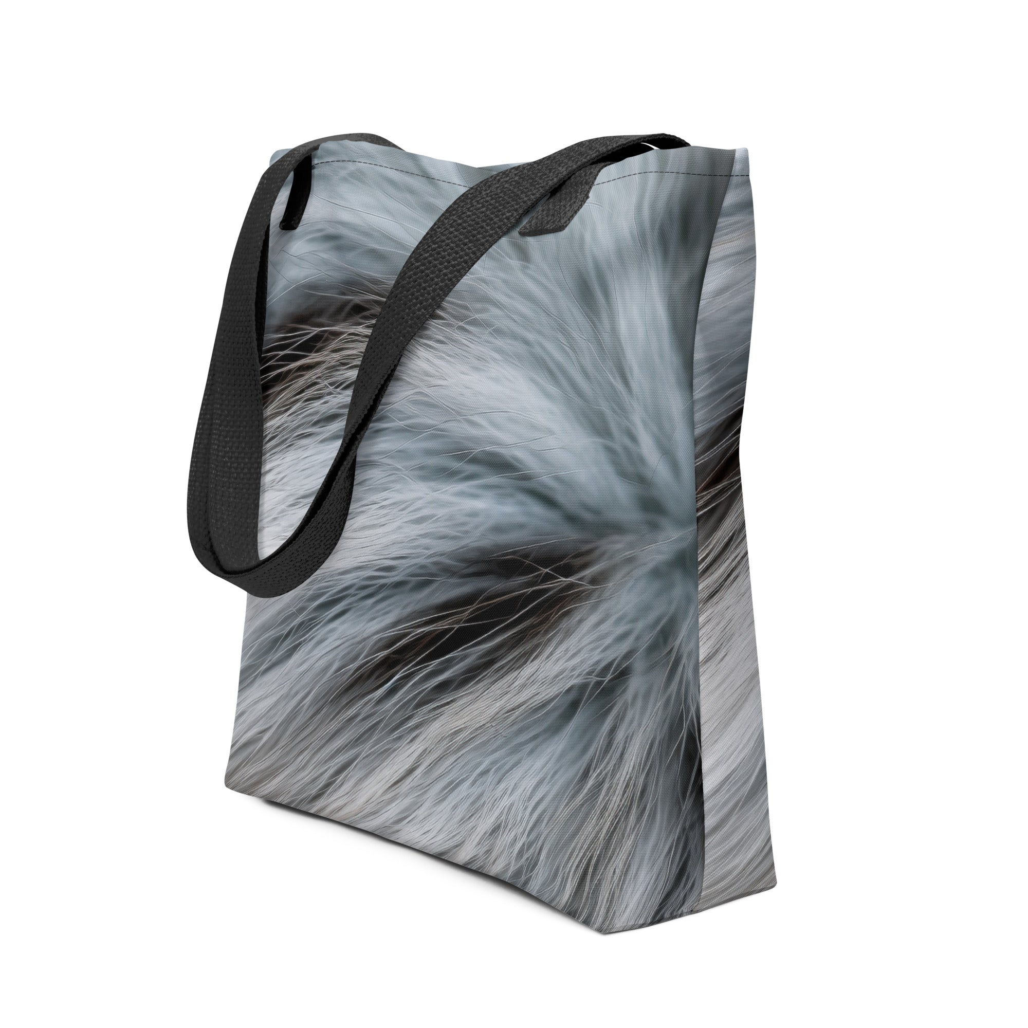Chinchilla Fur Tote Bag by Visual Verse - Image 1