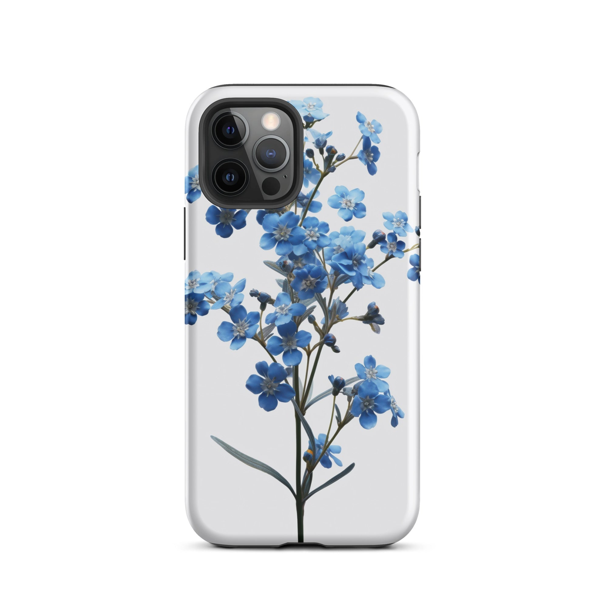 Chinese Forget-Me-Not Flower iPhone Case by Visual Verse - Image 12