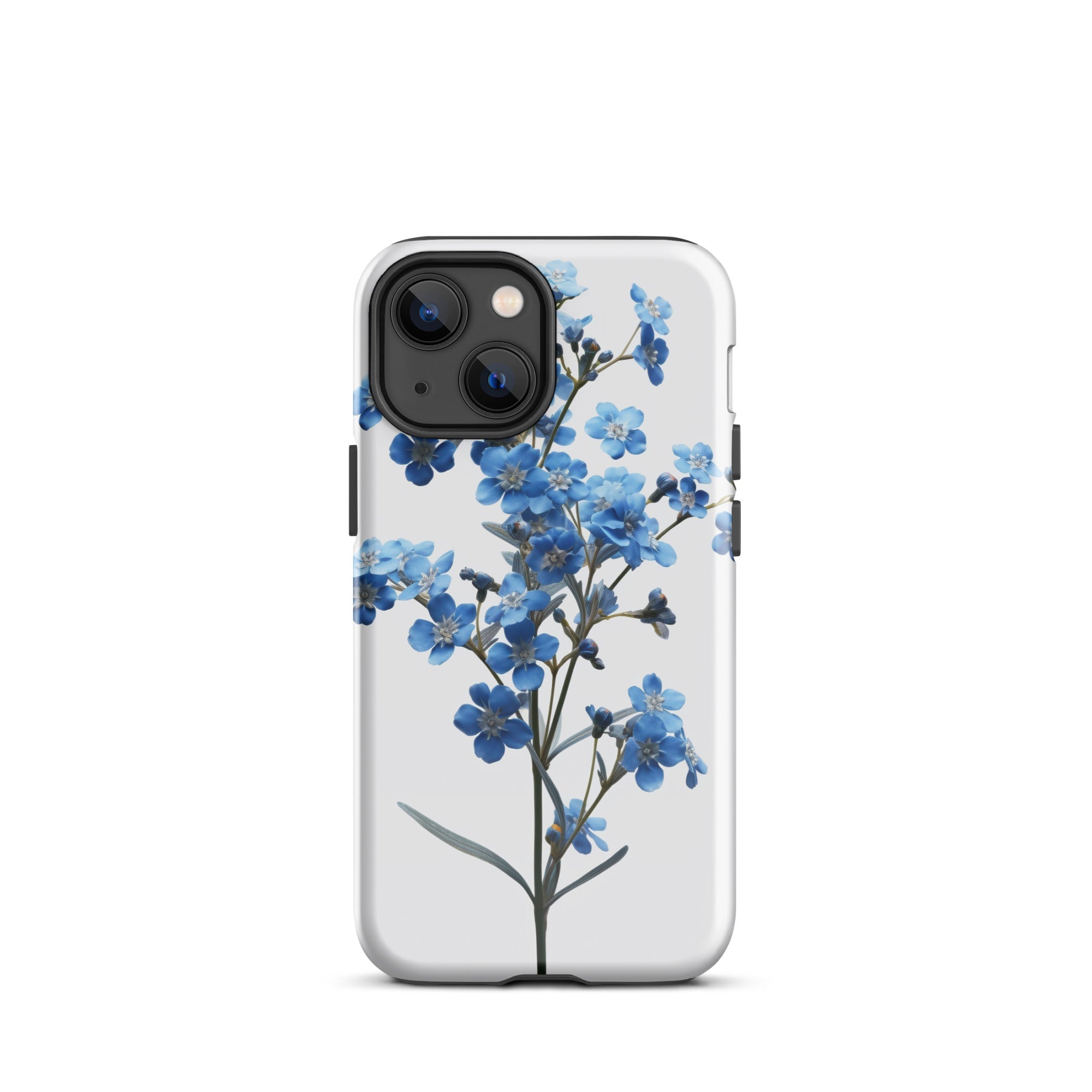 Chinese Forget-Me-Not Flower iPhone Case by Visual Verse - Image 15