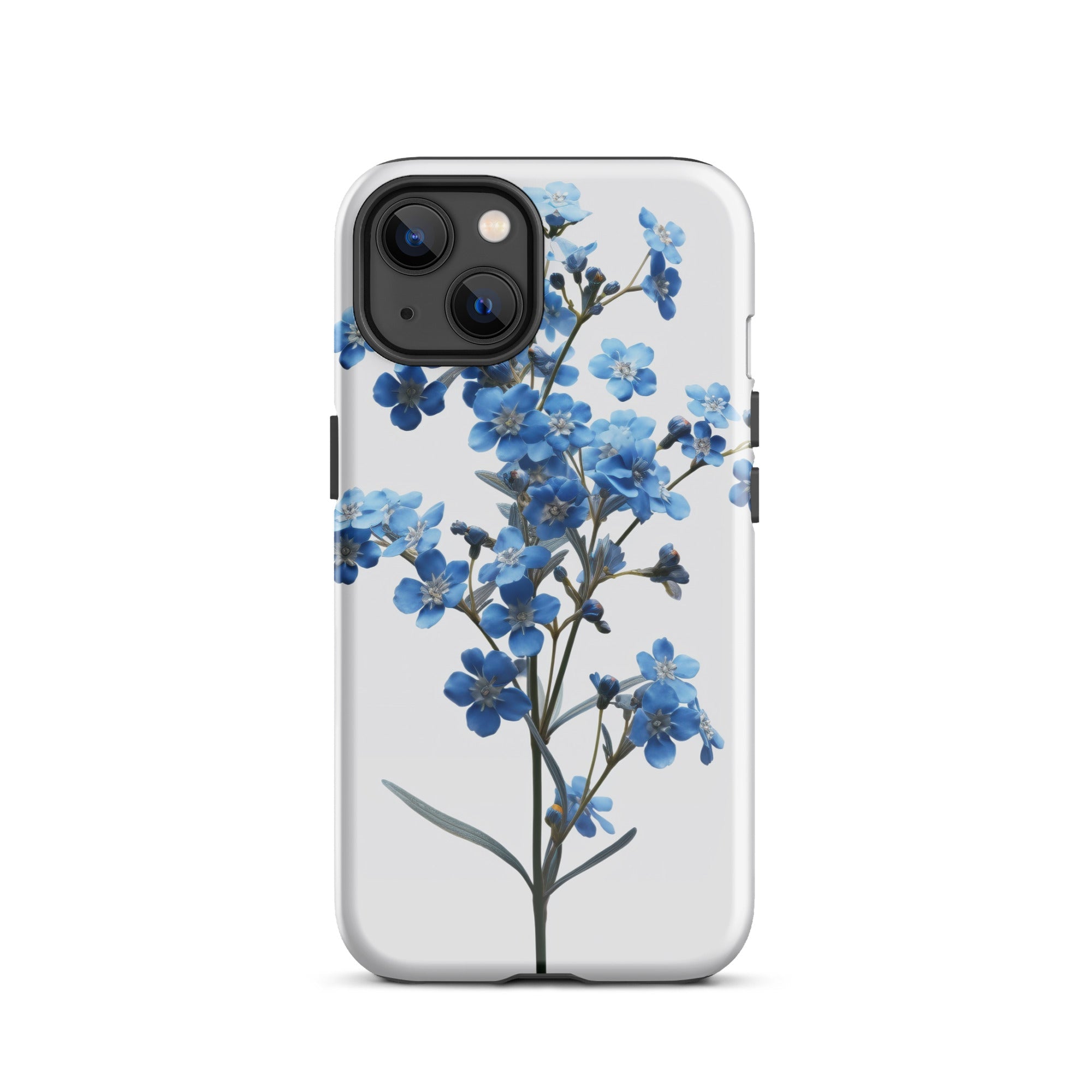 Chinese Forget-Me-Not Flower iPhone Case by Visual Verse - Image 17
