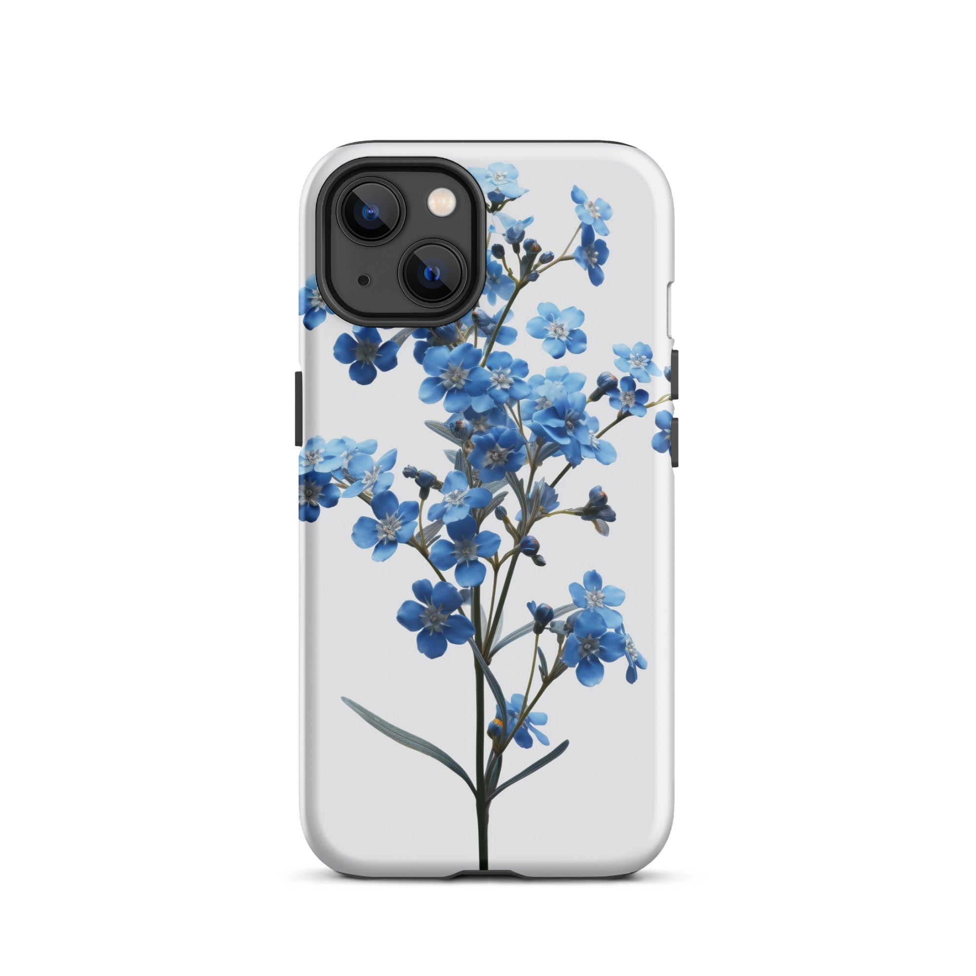 Chinese Forget-Me-Not Flower iPhone Case by Visual Verse - Image 18