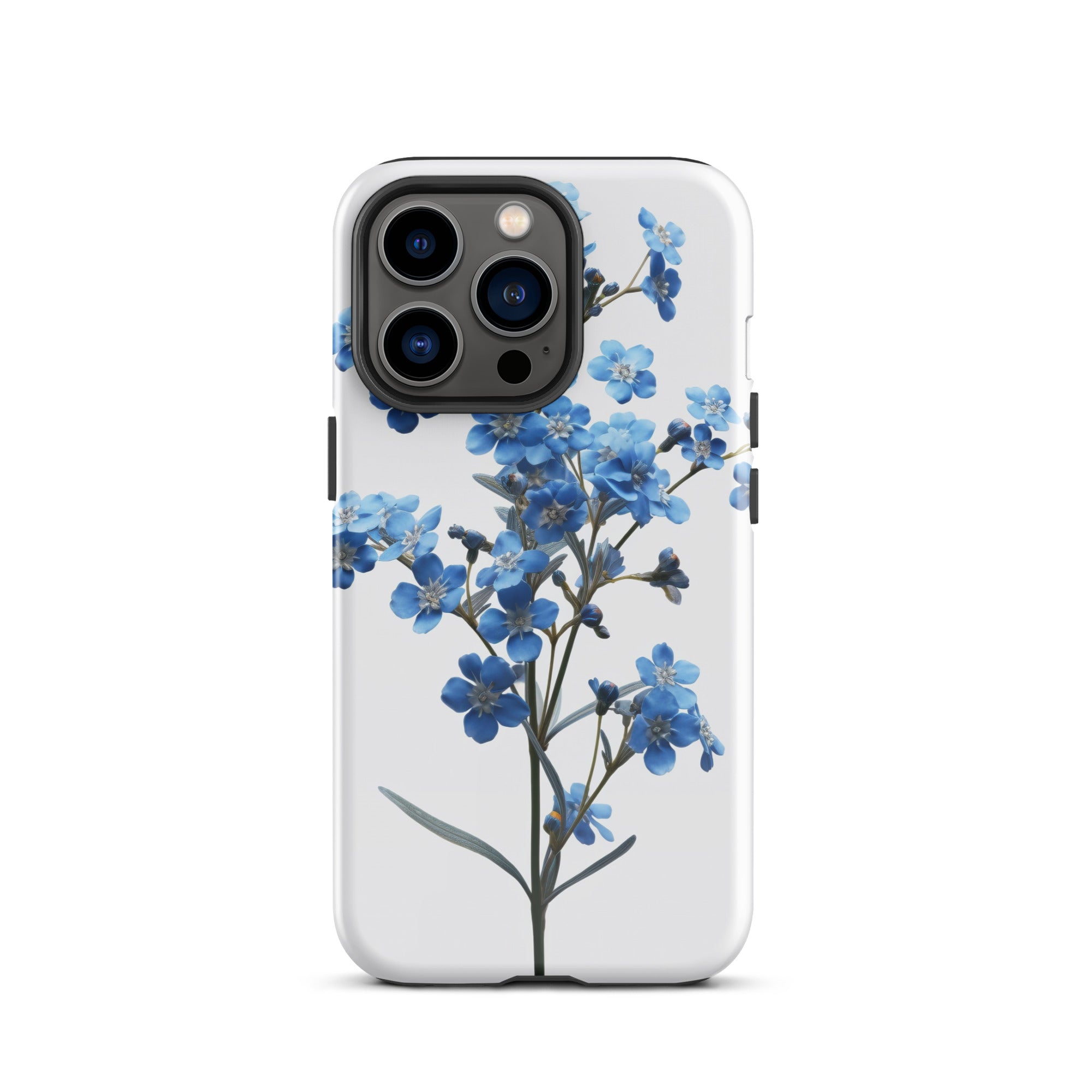 Chinese Forget-Me-Not Flower iPhone Case by Visual Verse - Image 19