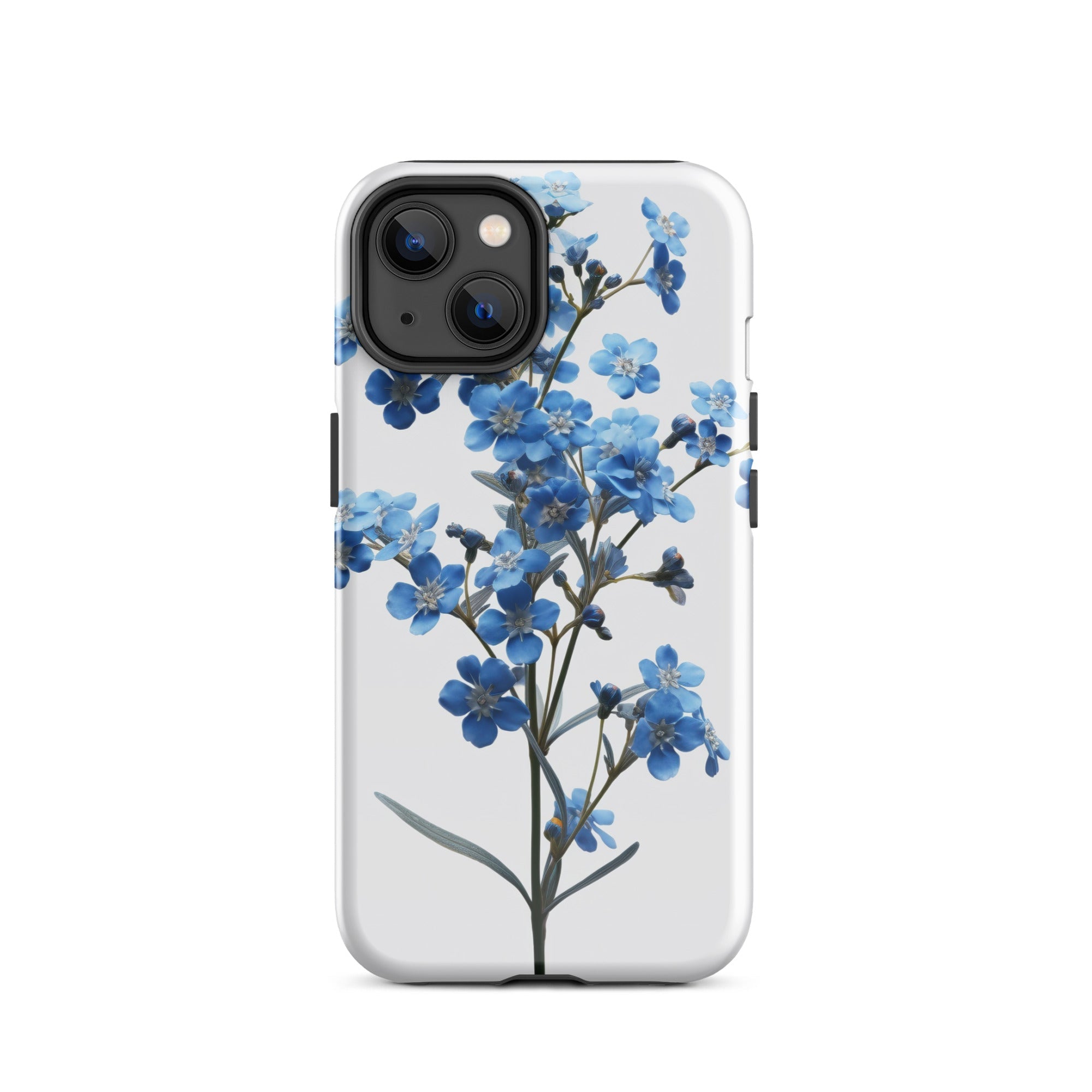 Chinese Forget-Me-Not Flower iPhone Case by Visual Verse - Image 23