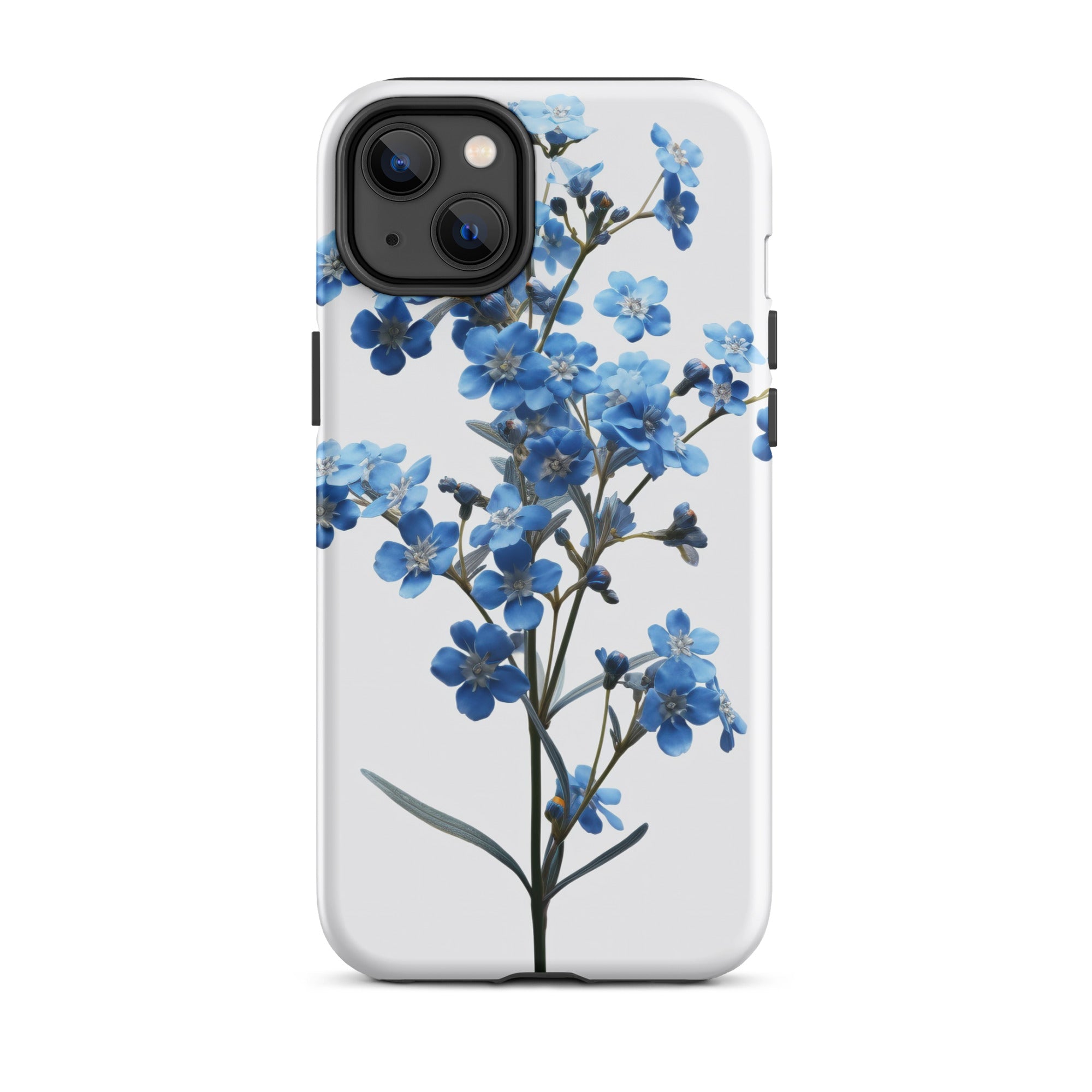 Chinese Forget-Me-Not Flower iPhone Case by Visual Verse - Image 26