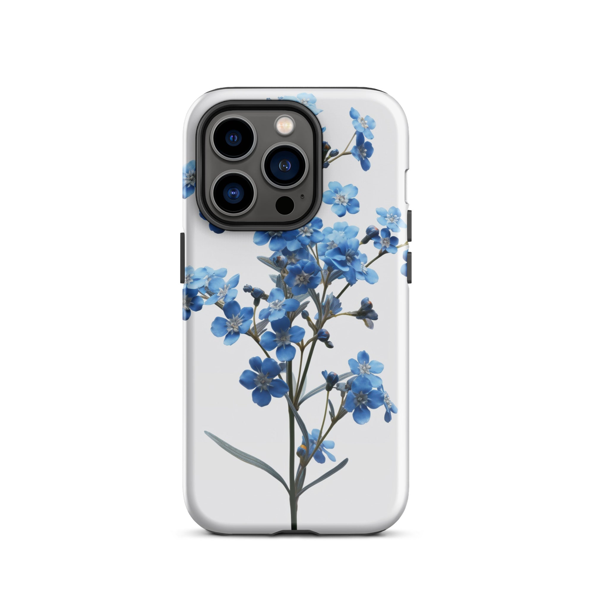 Chinese Forget-Me-Not Flower iPhone Case by Visual Verse - Image 27