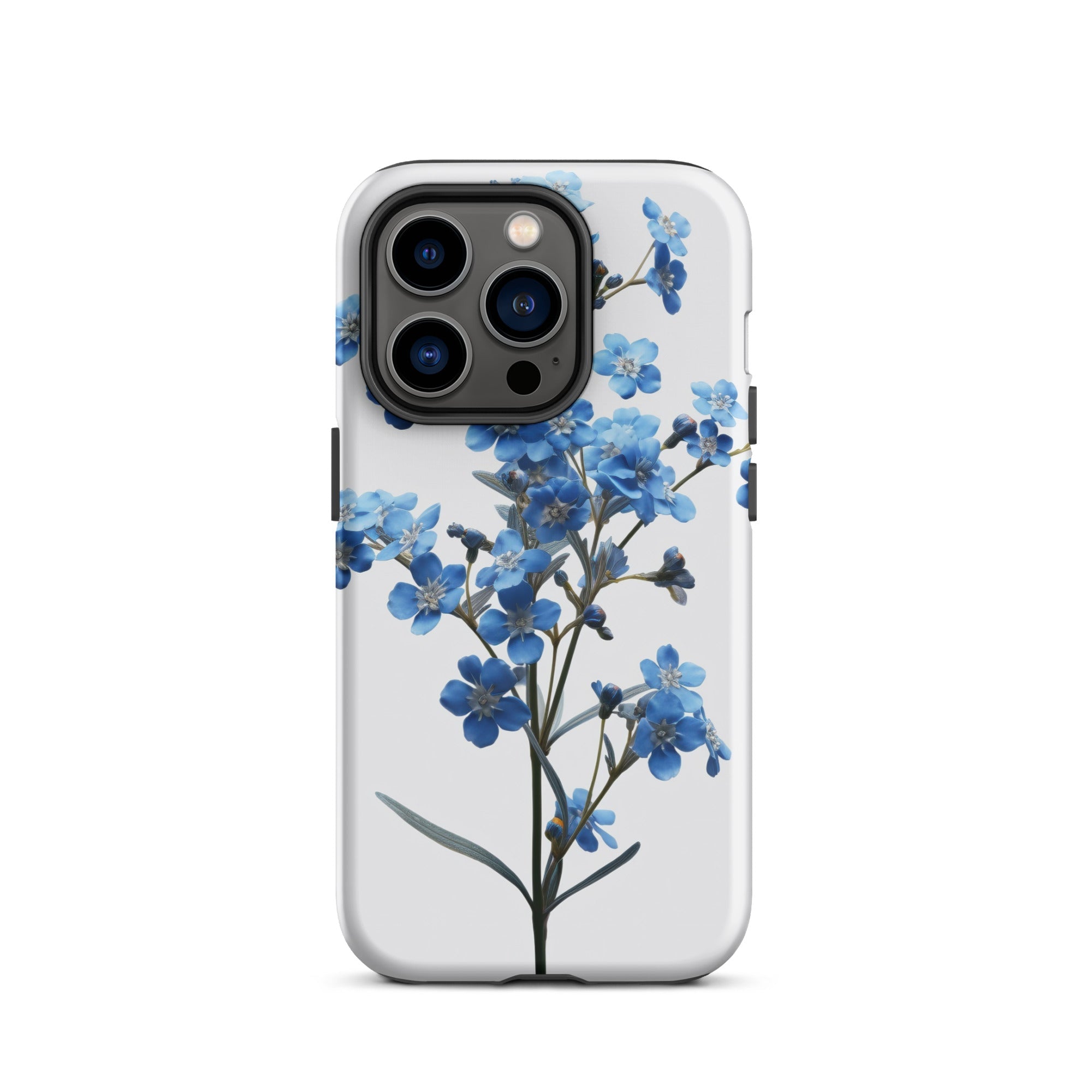 Chinese Forget-Me-Not Flower iPhone Case by Visual Verse - Image 28