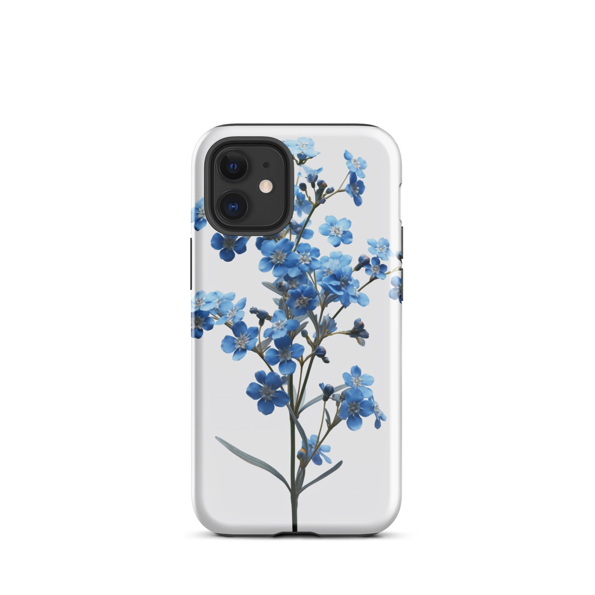 Chinese Forget-Me-Not Flower iPhone Case by Visual Verse - Image 7