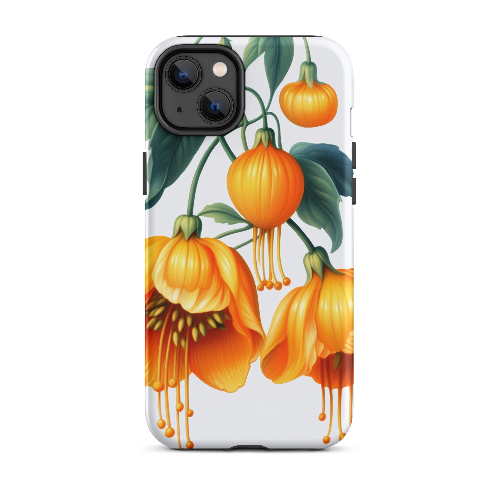 Chinese Lantern Flower iPhone Case by Visual Verse - Image 26