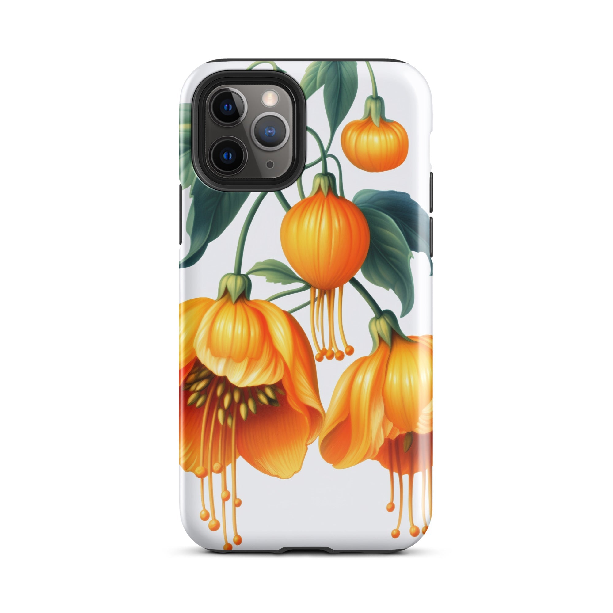 Chinese Lantern Flower iPhone Case by Visual Verse - Image 3