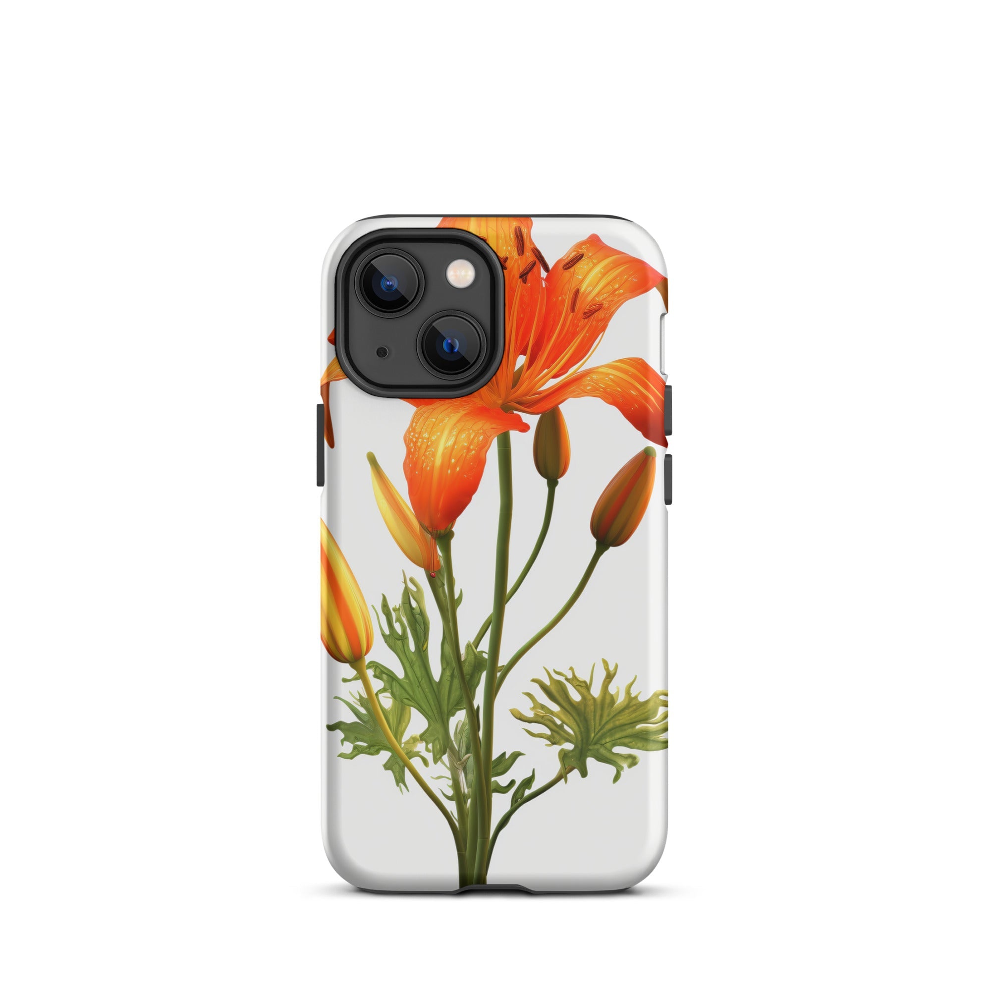 Chinese Lantern Lily Flower iPhone Case by Visual Verse - Image 16