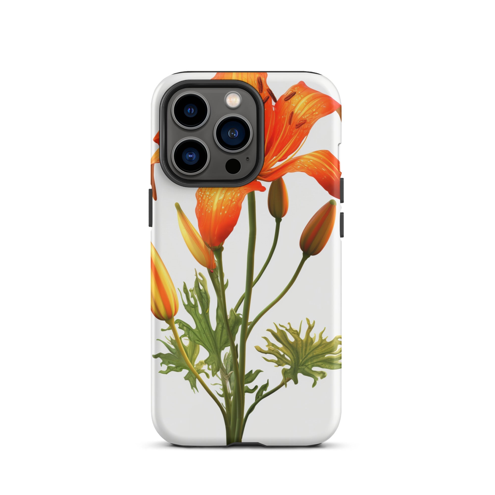 Chinese Lantern Lily Flower iPhone Case by Visual Verse - Image 20