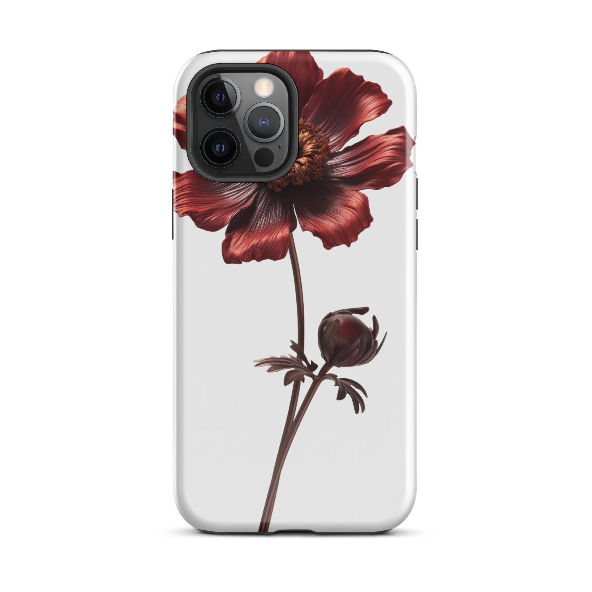 Chocolate Cosmos Flower iPhone Case by Visual Verse - Image 13