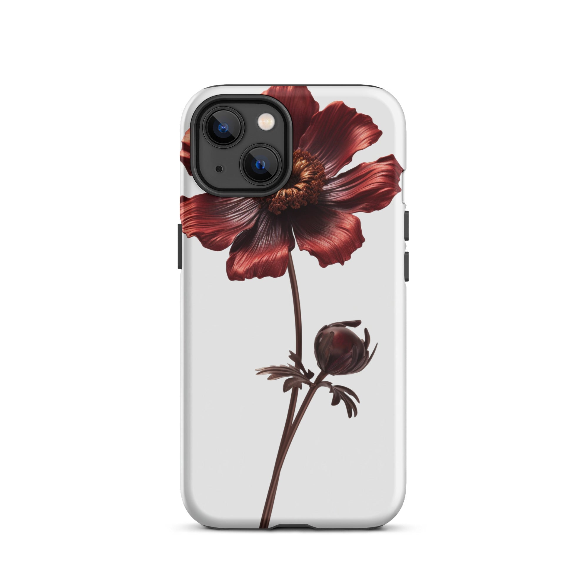 Chocolate Cosmos Flower iPhone Case by Visual Verse - Image 18