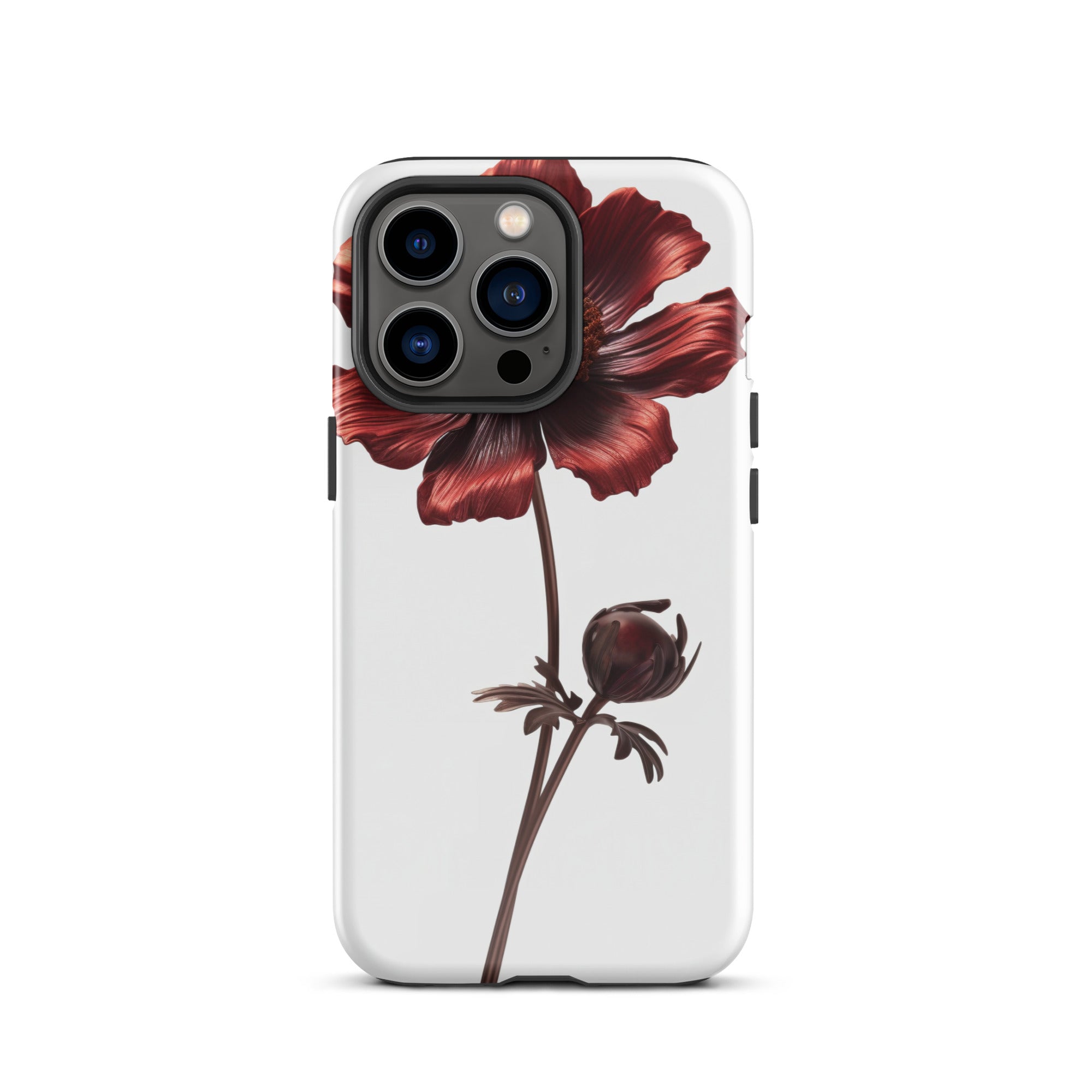 Chocolate Cosmos Flower iPhone Case by Visual Verse - Image 19