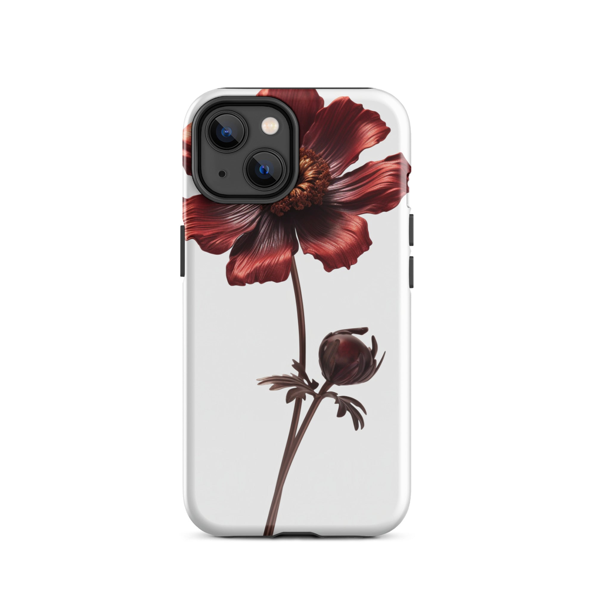 Chocolate Cosmos Flower iPhone Case by Visual Verse - Image 23