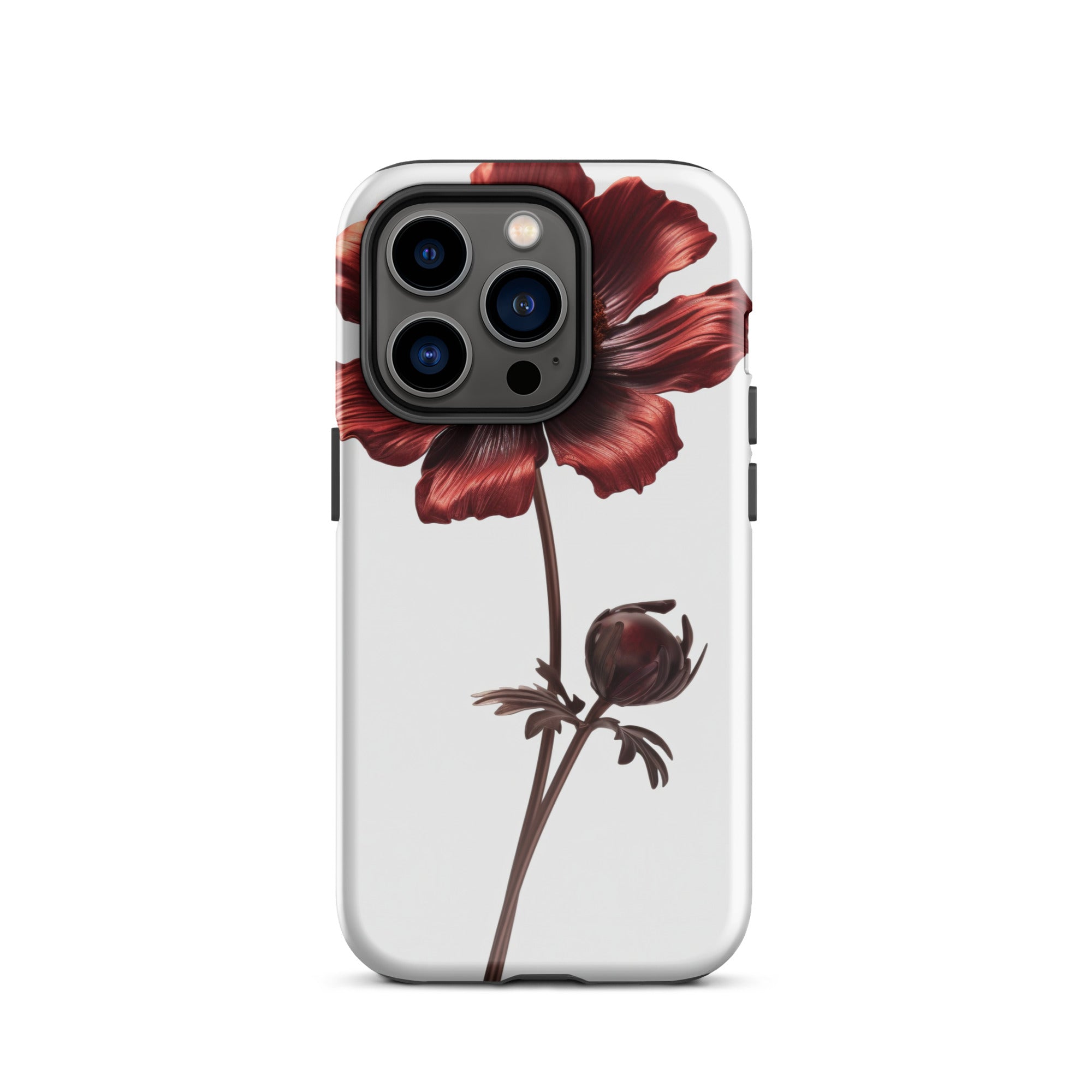 Chocolate Cosmos Flower iPhone Case by Visual Verse - Image 27