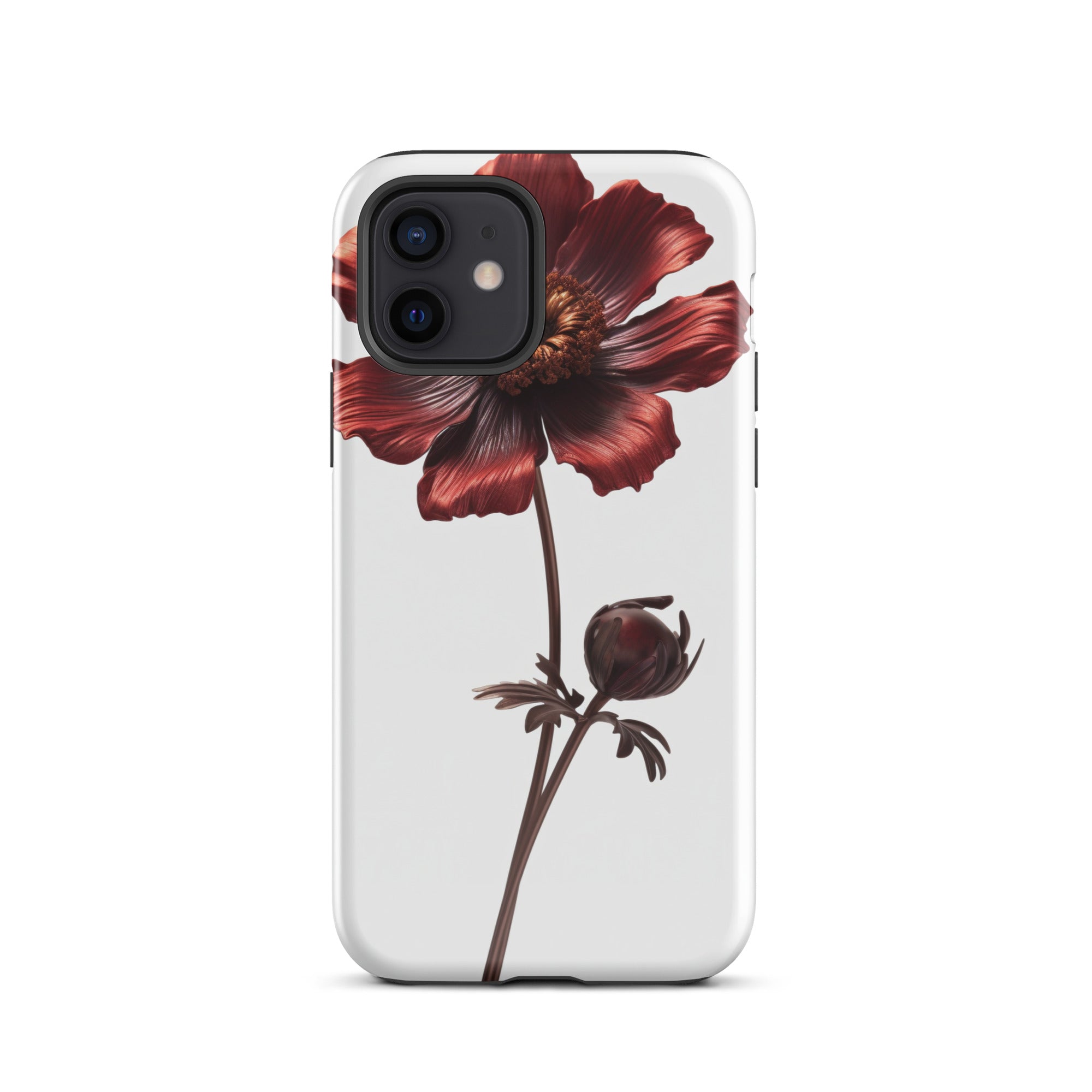 Chocolate Cosmos Flower iPhone Case by Visual Verse - Image 9
