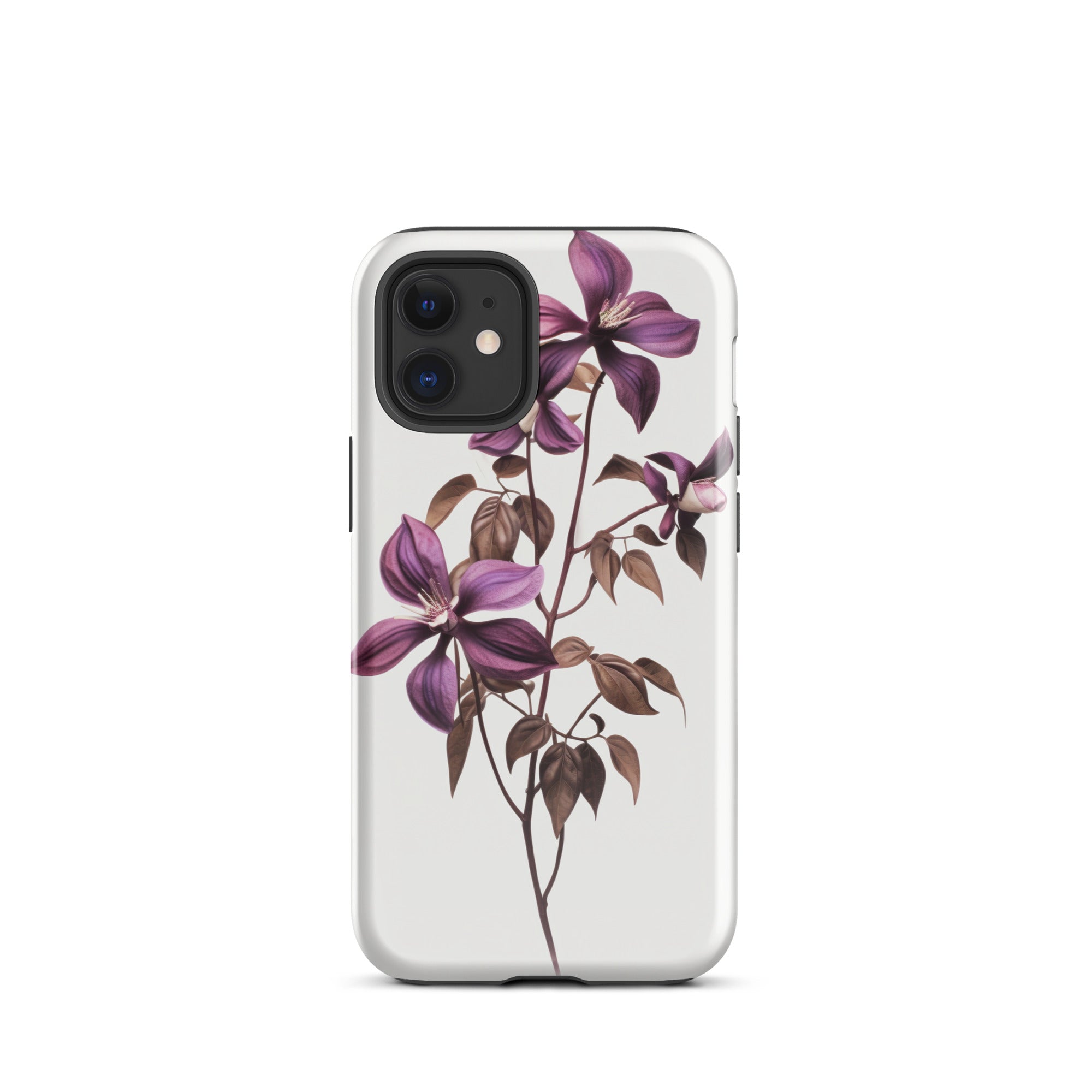 Chocolate Vine Flower iPhone Case by Visual Verse - Image 7