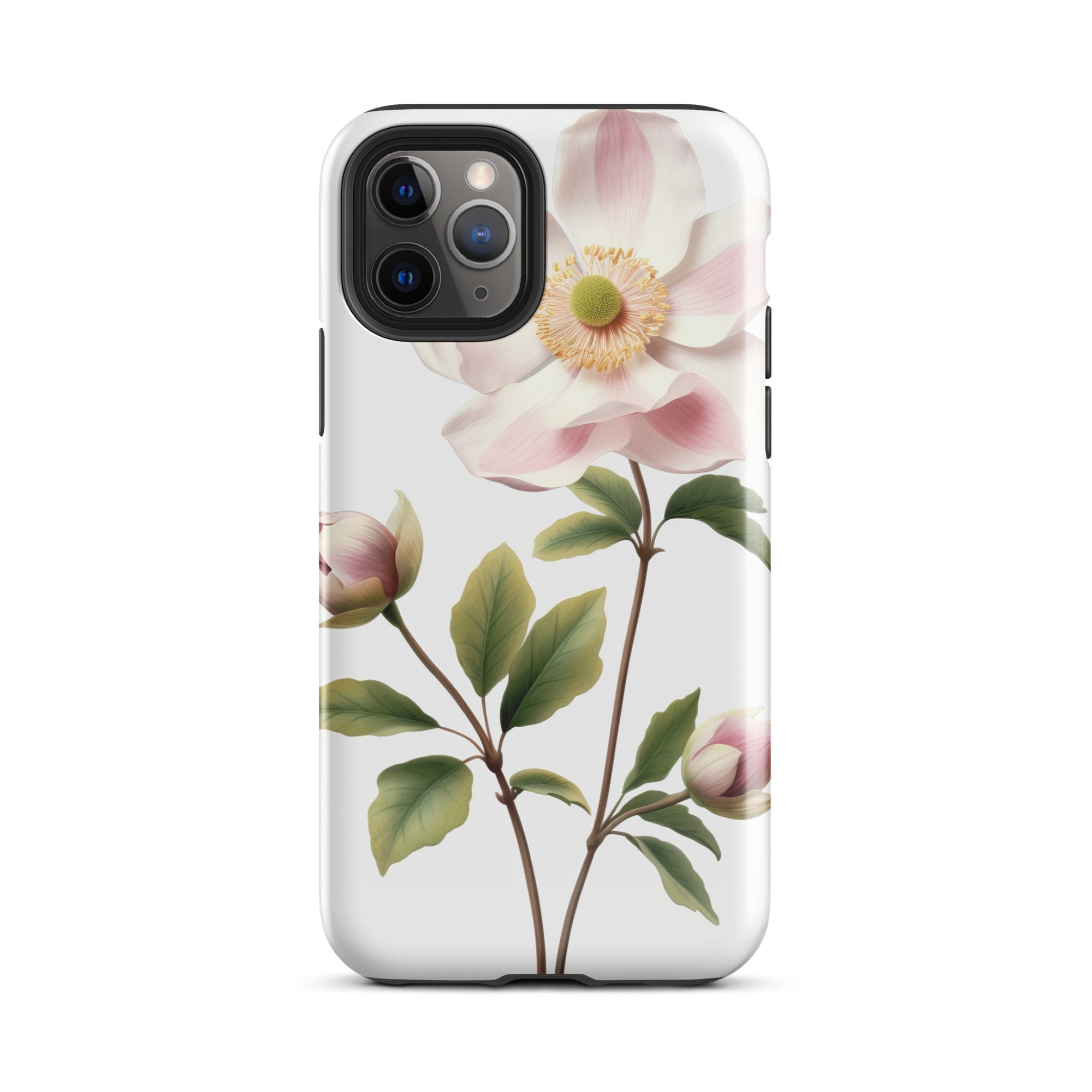Christmas Rose Flower iPhone Case by Visual Verse - Image 3