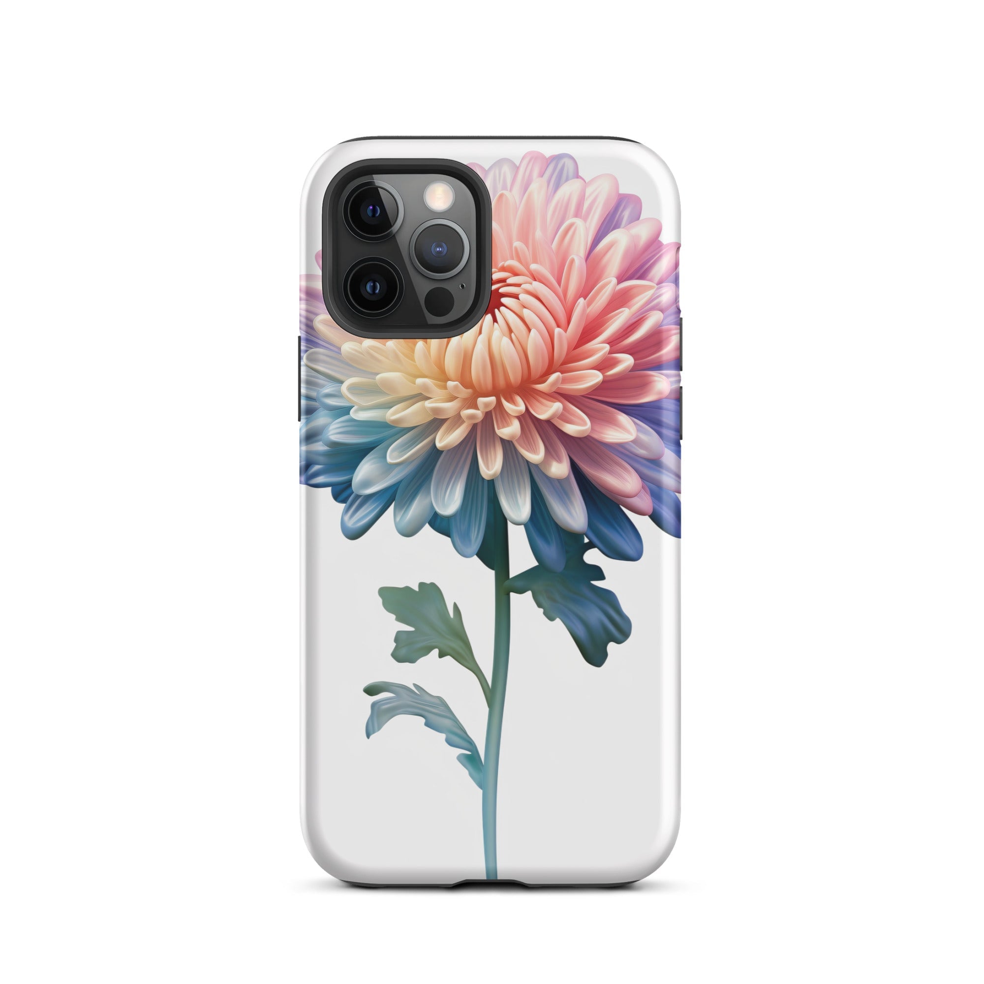 Chrysanthemum Flower iPhone Case by Visual Verse - Image 12