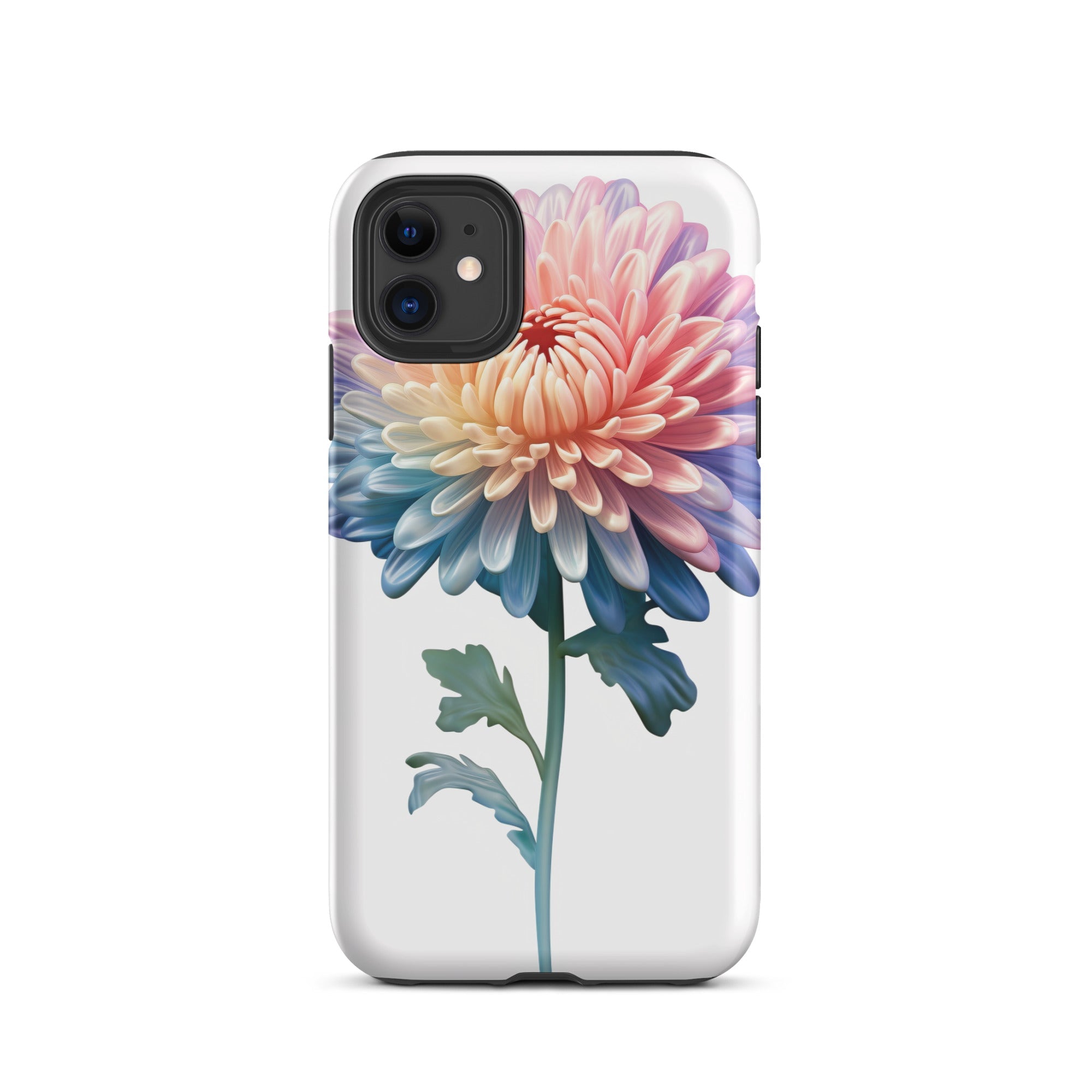 Chrysanthemum Flower iPhone Case by Visual Verse - Image 2