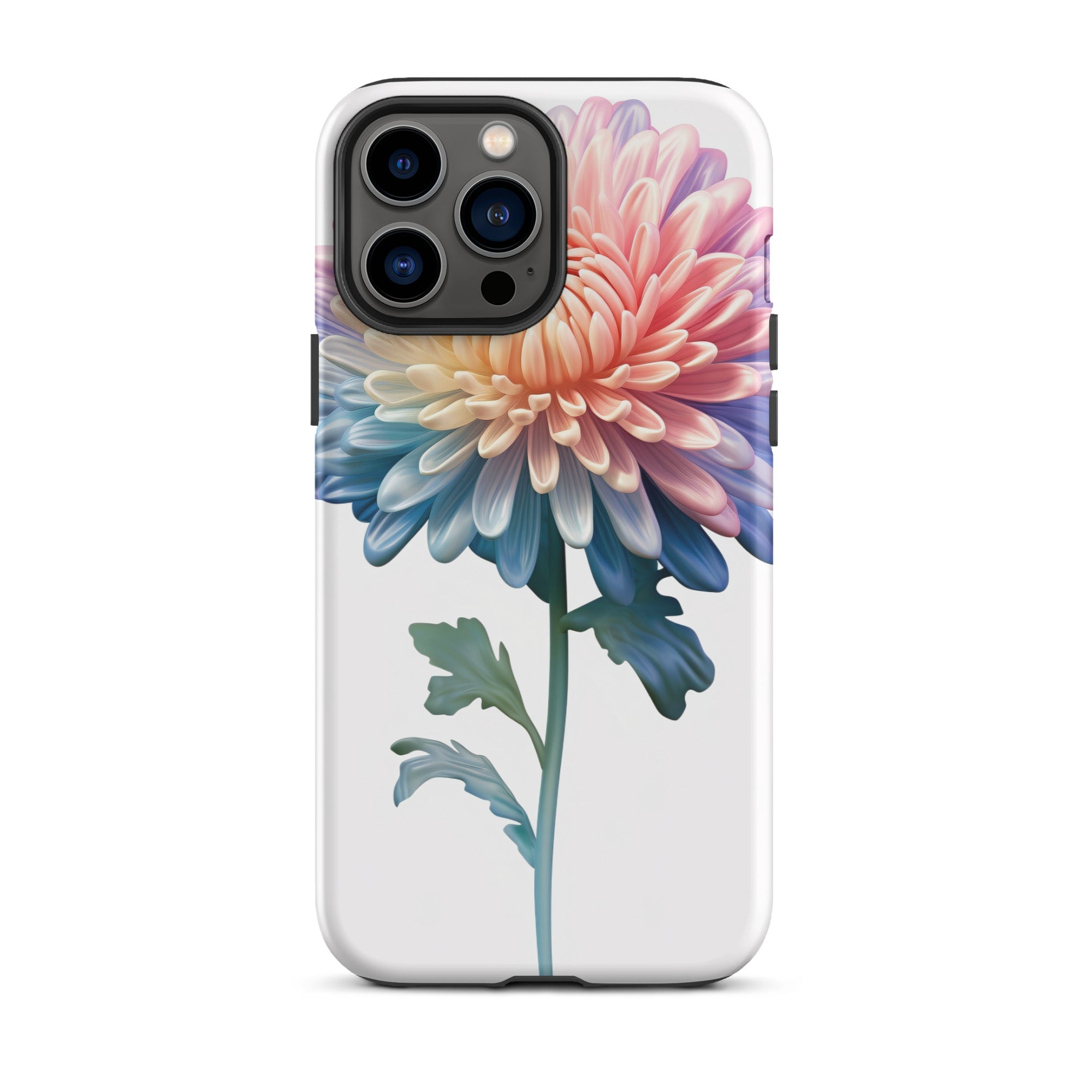 Chrysanthemum Flower iPhone Case by Visual Verse - Image 22