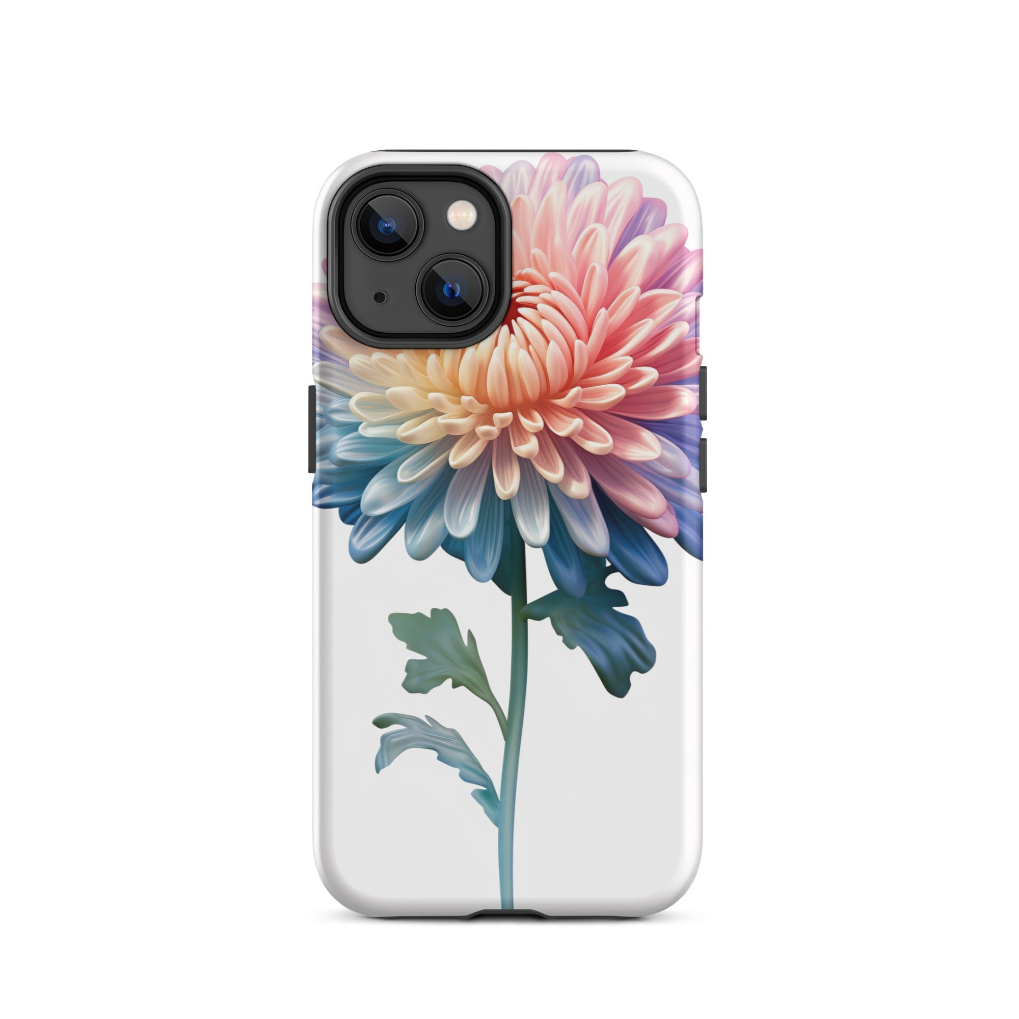 Chrysanthemum Flower iPhone Case by Visual Verse - Image 24