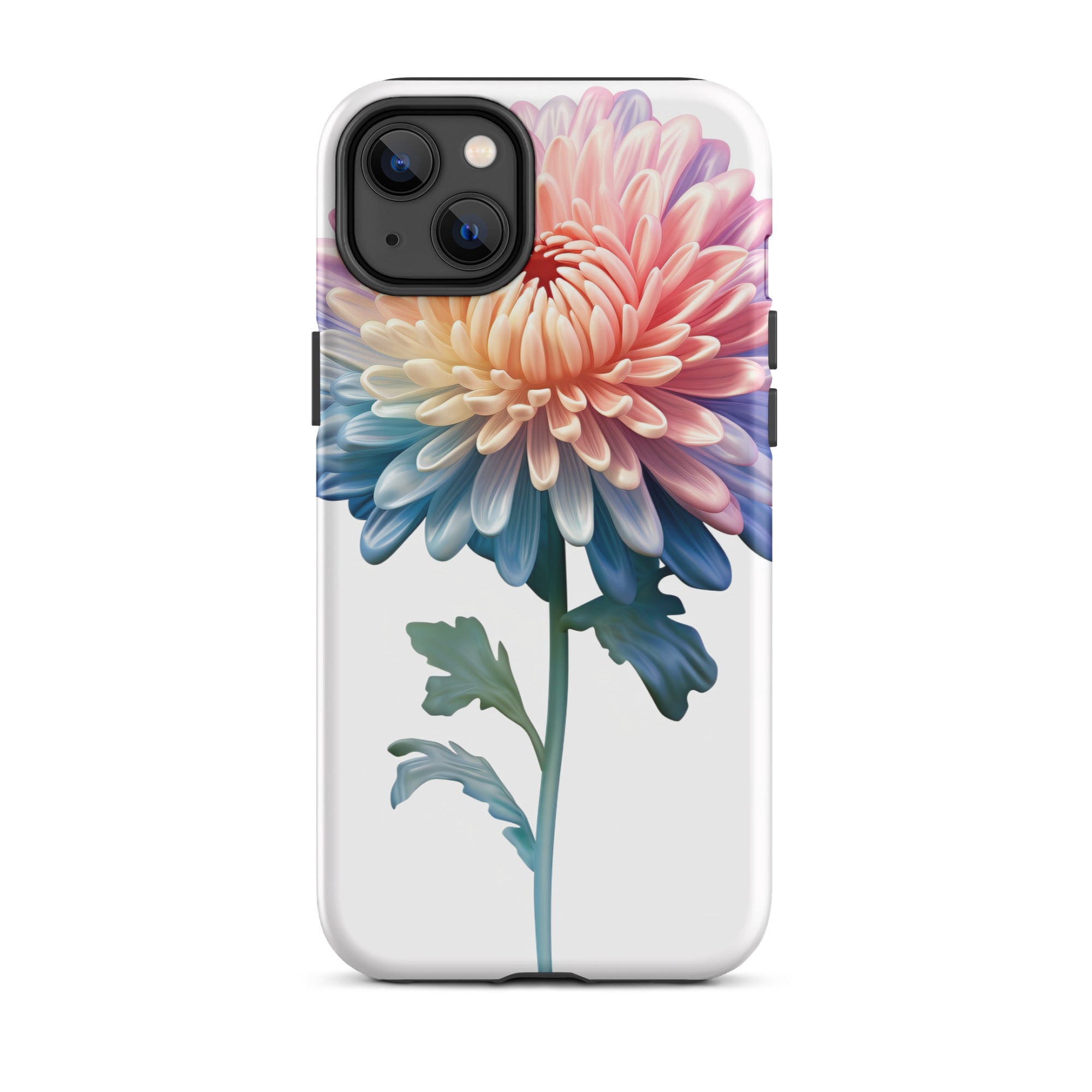 Chrysanthemum Flower iPhone Case by Visual Verse - Image 26