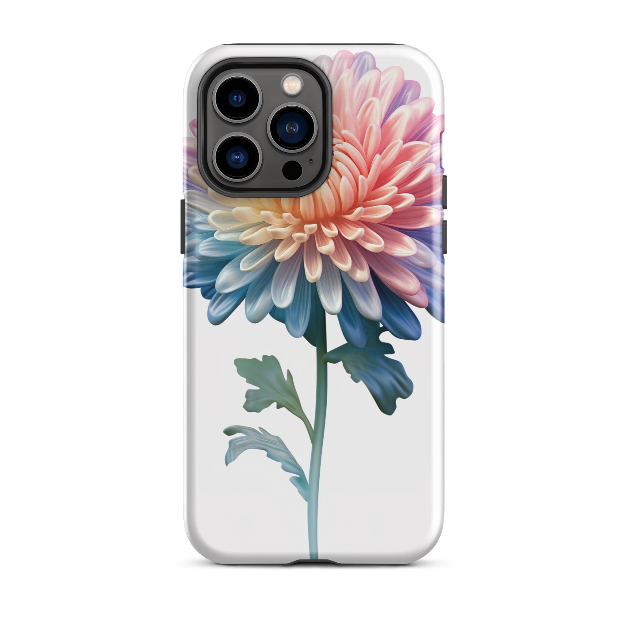 Chrysanthemum Flower iPhone Case by Visual Verse - Image 29