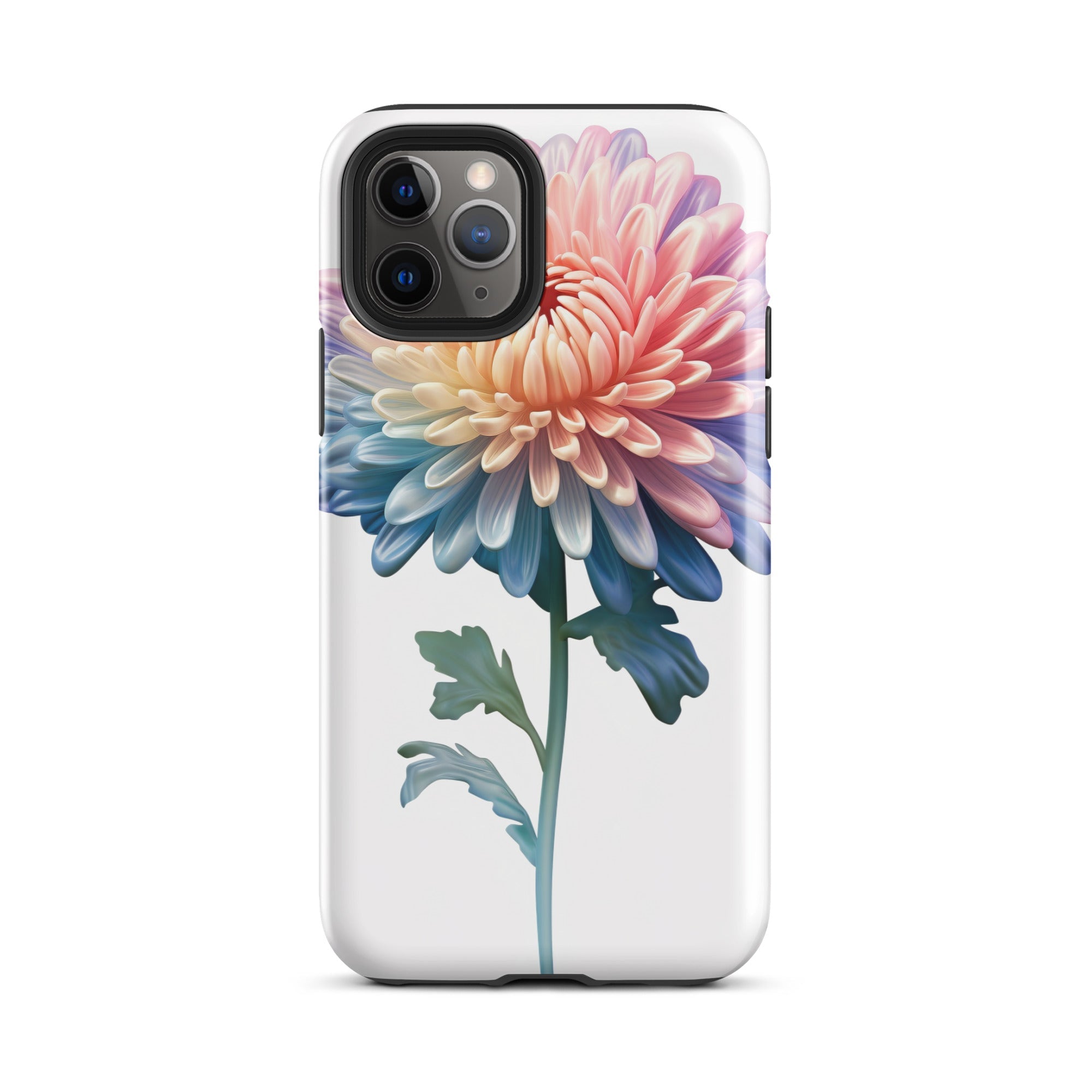 Chrysanthemum Flower iPhone Case by Visual Verse - Image 3