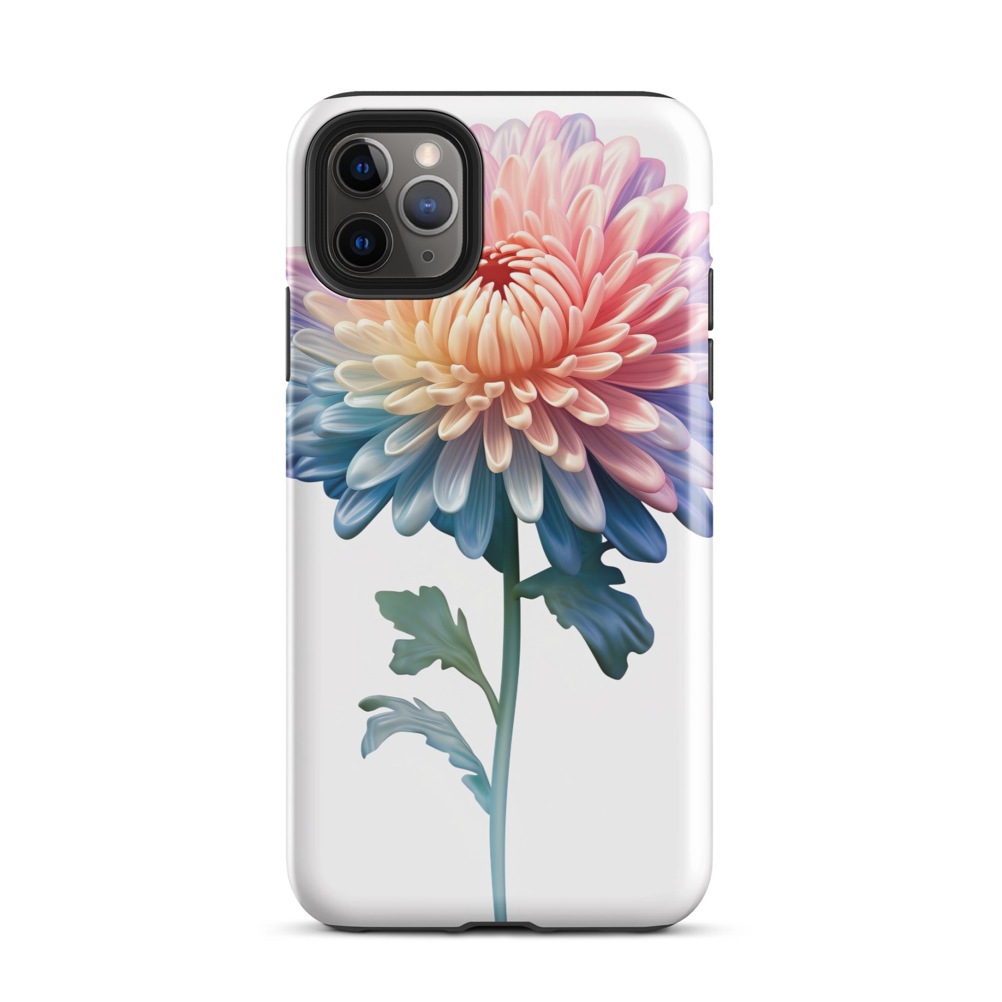 Chrysanthemum Flower iPhone Case by Visual Verse - Image 5