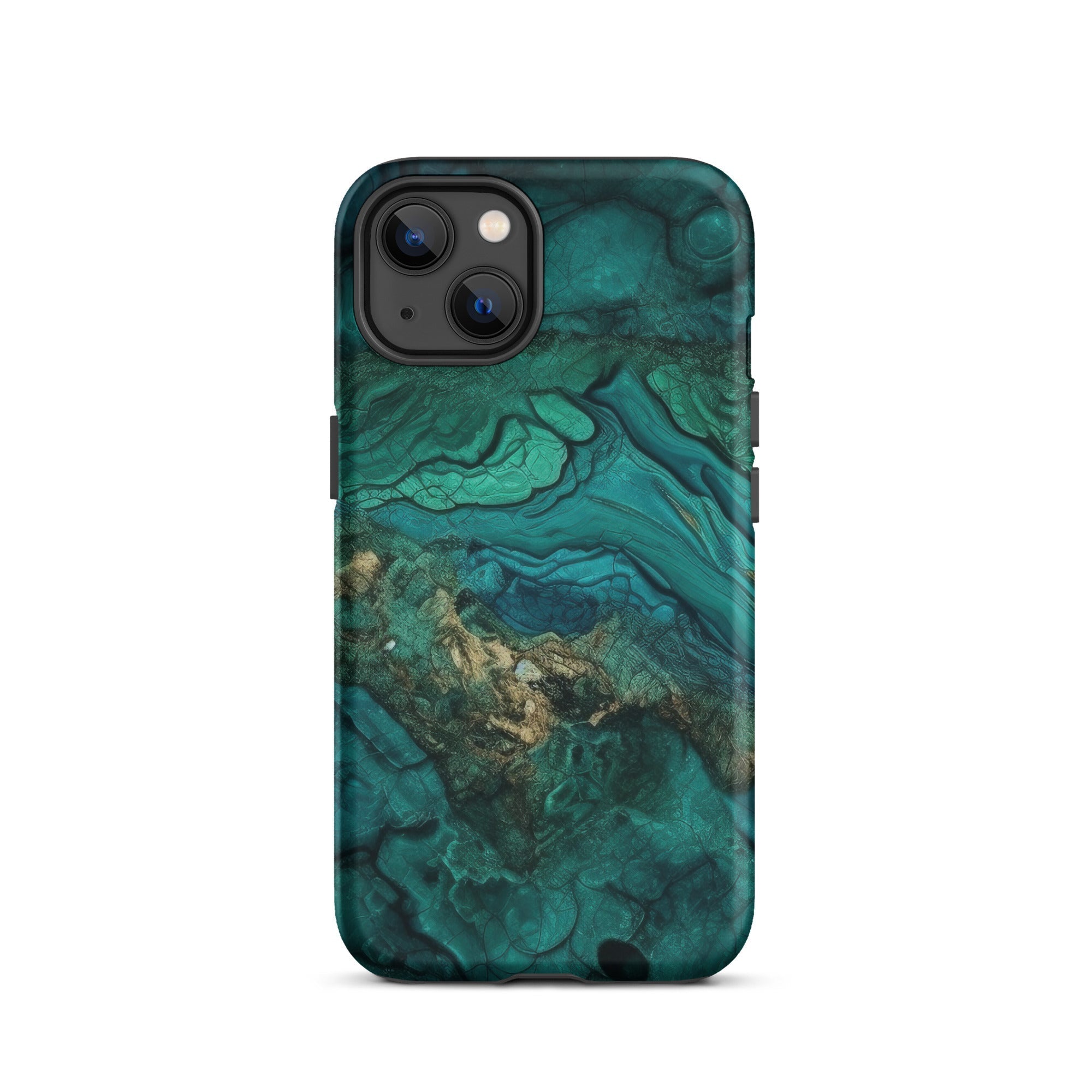 Chrysocolla Rock iPhone Case by Visual Verse - Image 18
