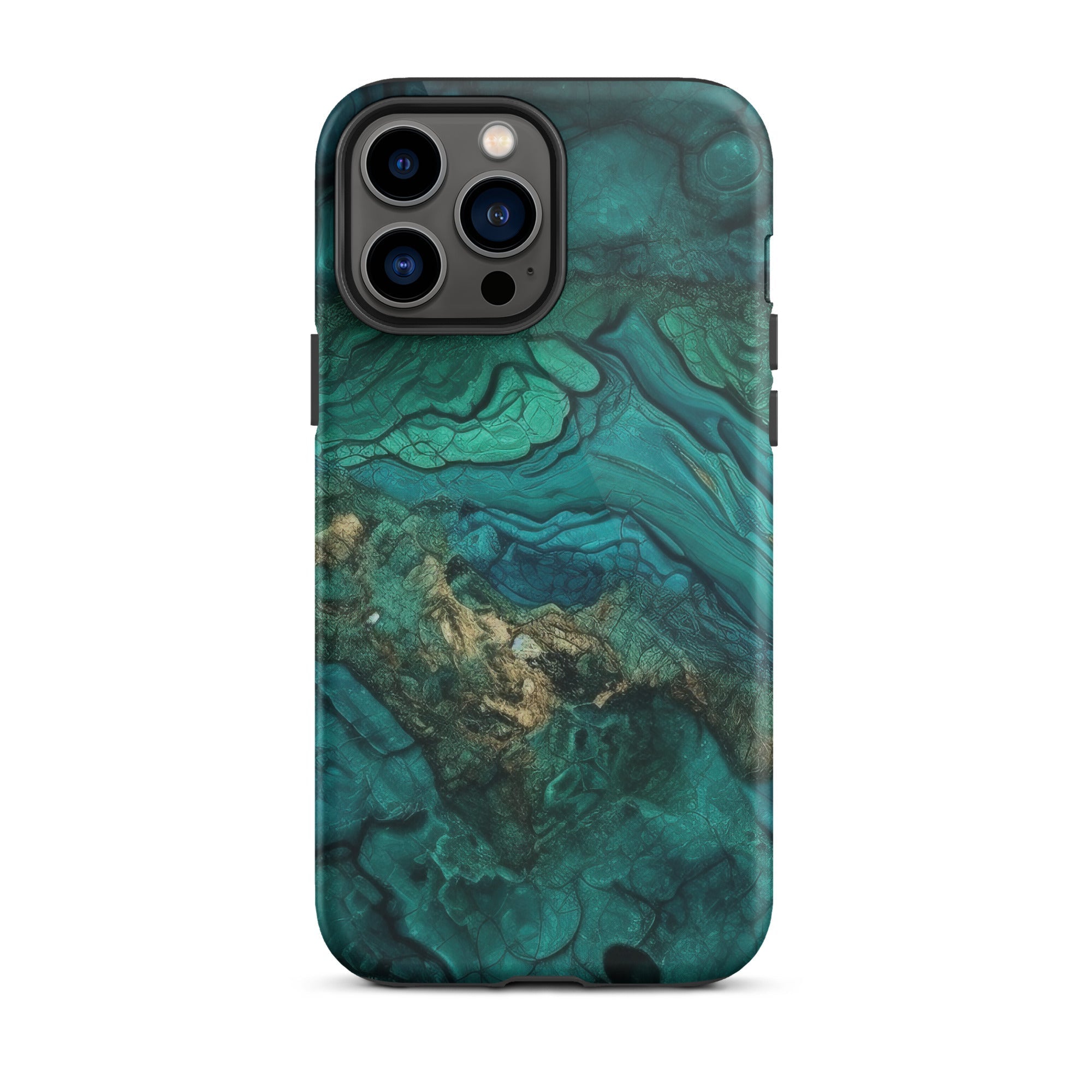 Chrysocolla Rock iPhone Case by Visual Verse - Image 21