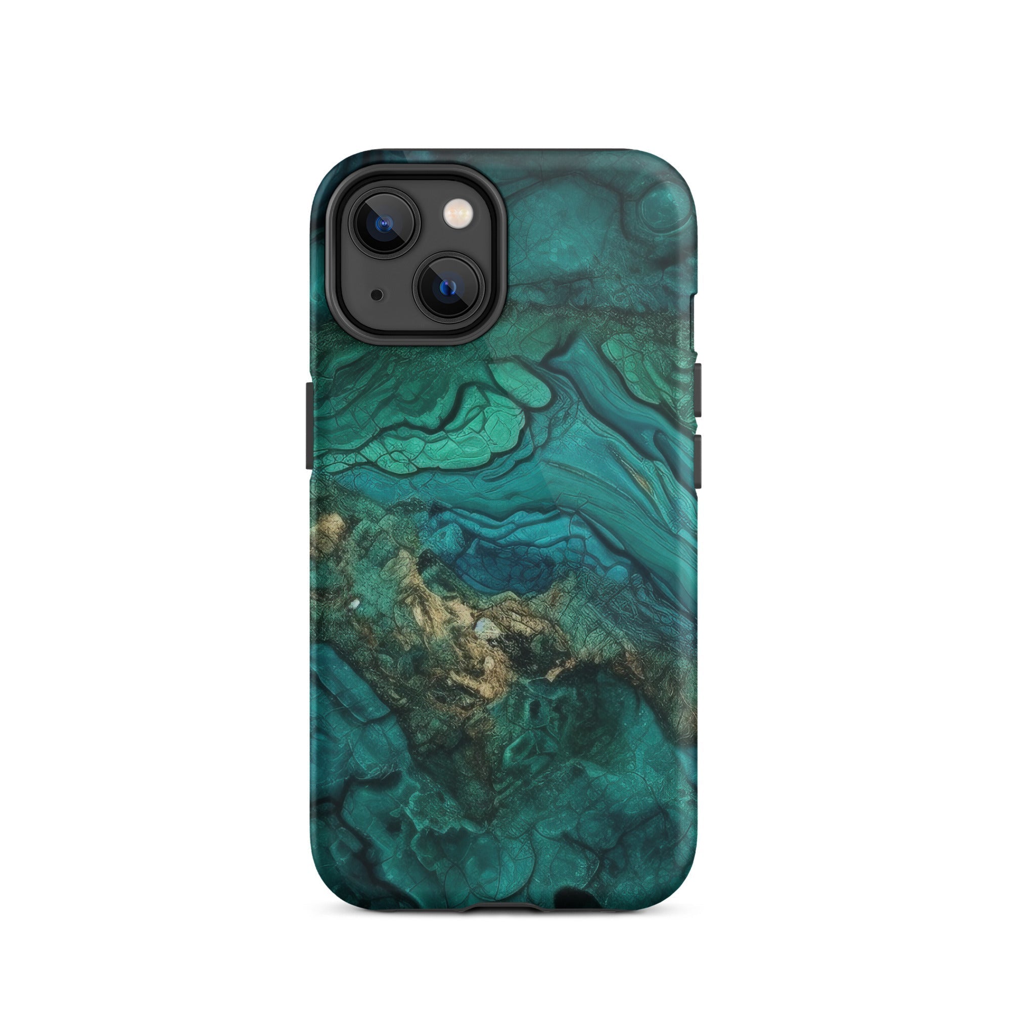 Chrysocolla Rock iPhone Case by Visual Verse - Image 23
