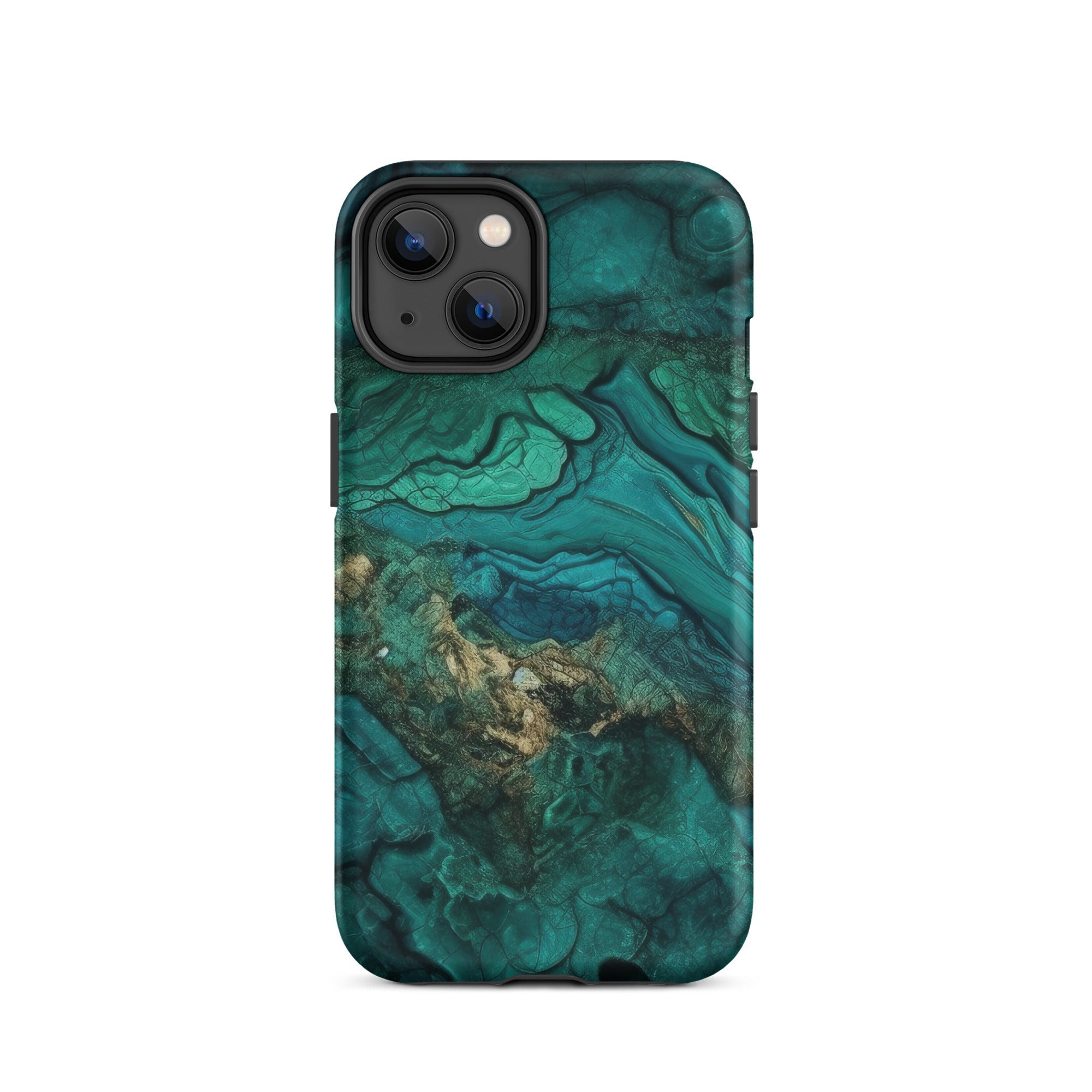 Chrysocolla Rock iPhone Case by Visual Verse - Image 24