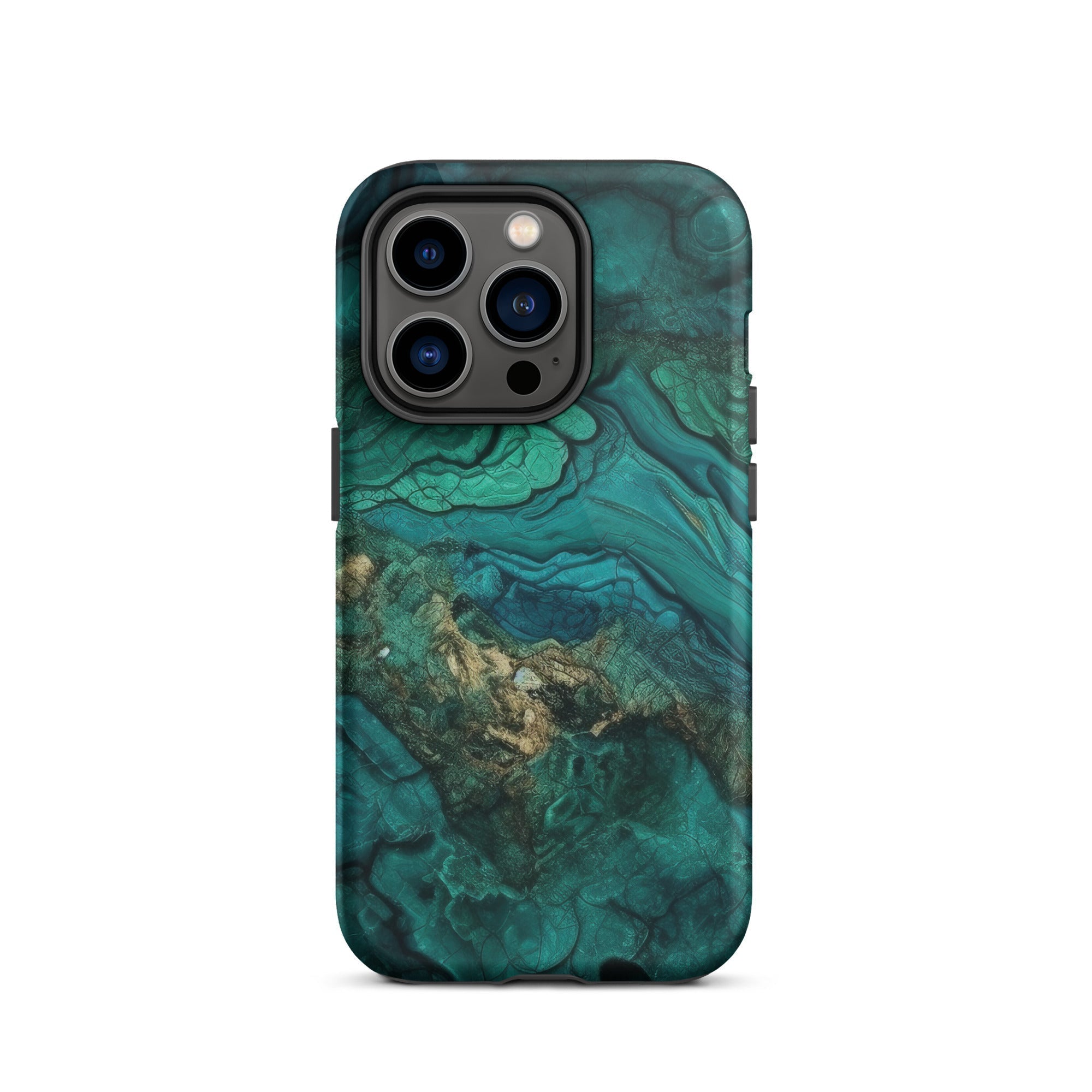 Chrysocolla Rock iPhone Case by Visual Verse - Image 27