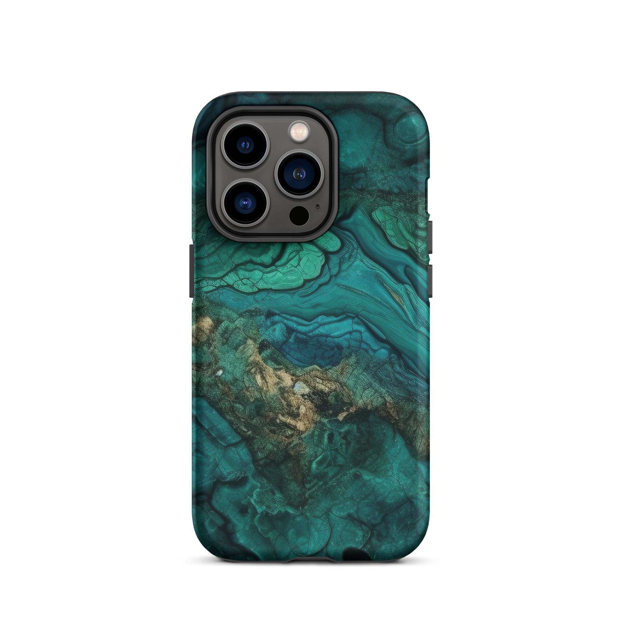 Chrysocolla Rock iPhone Case by Visual Verse - Image 28