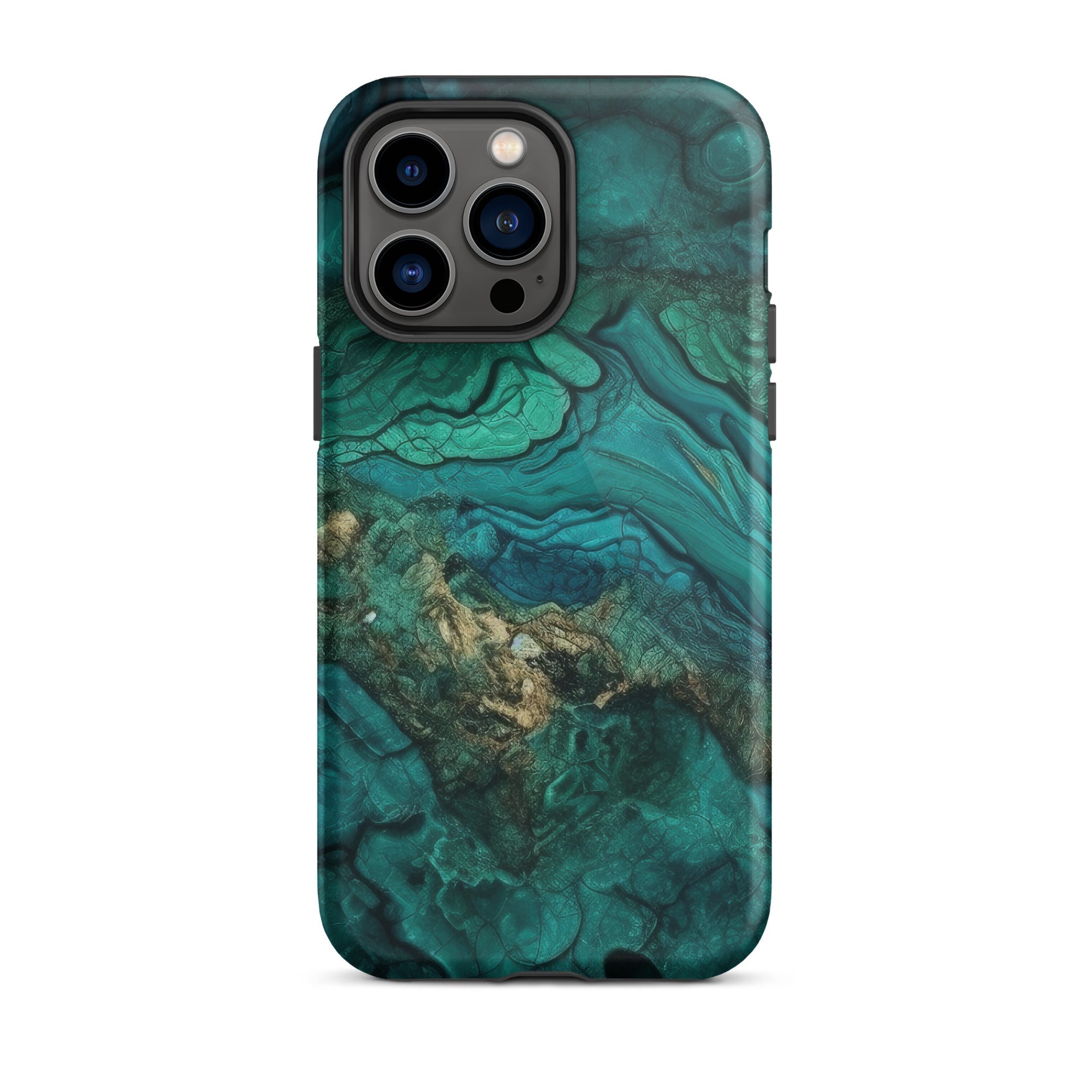 Chrysocolla Rock iPhone Case by Visual Verse - Image 29
