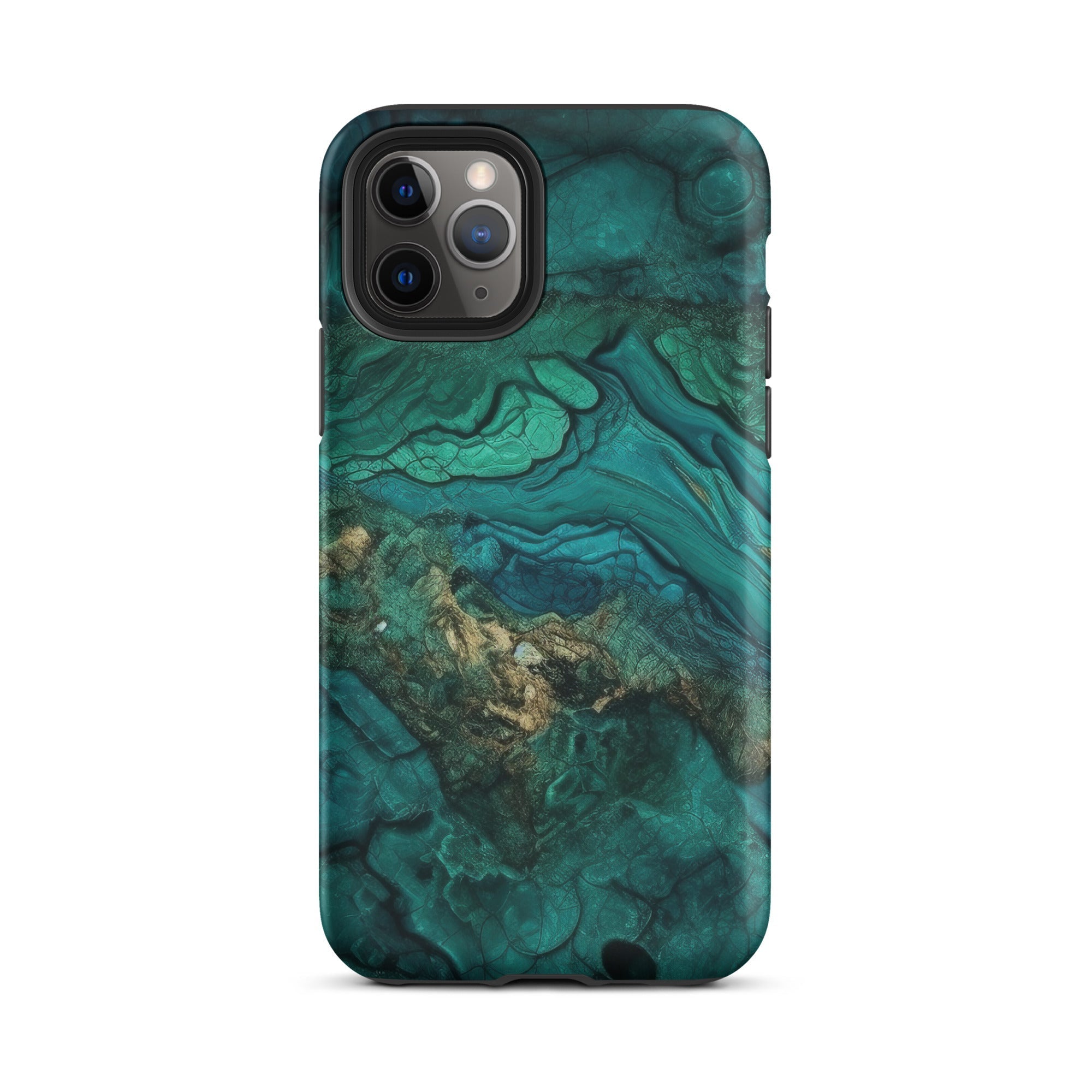 Chrysocolla Rock iPhone Case by Visual Verse - Image 4