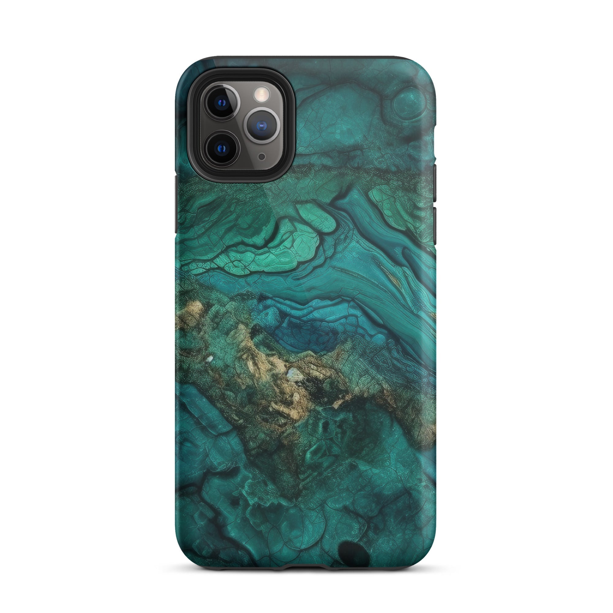 Chrysocolla Rock iPhone Case by Visual Verse - Image 5