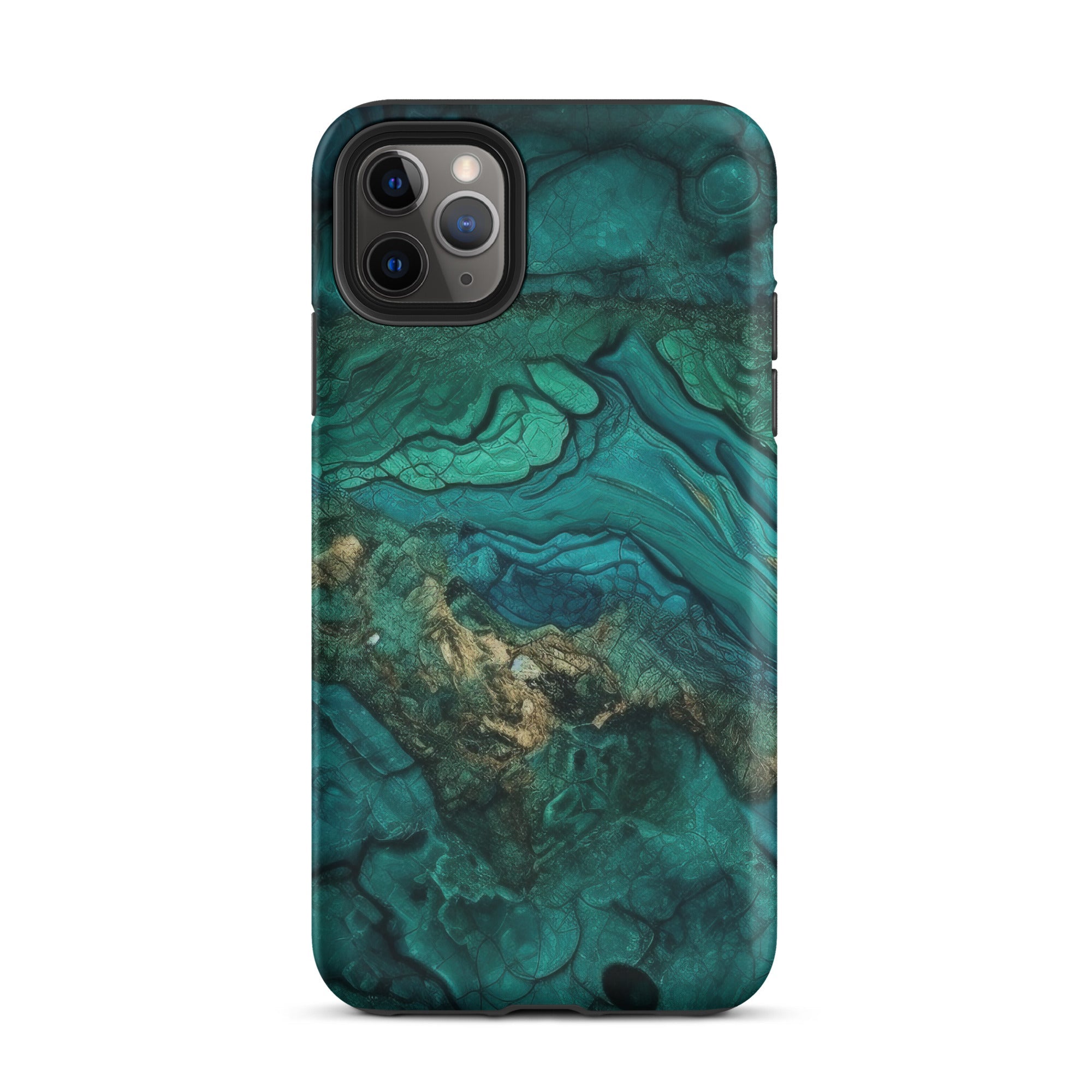 Chrysocolla Rock iPhone Case by Visual Verse - Image 6