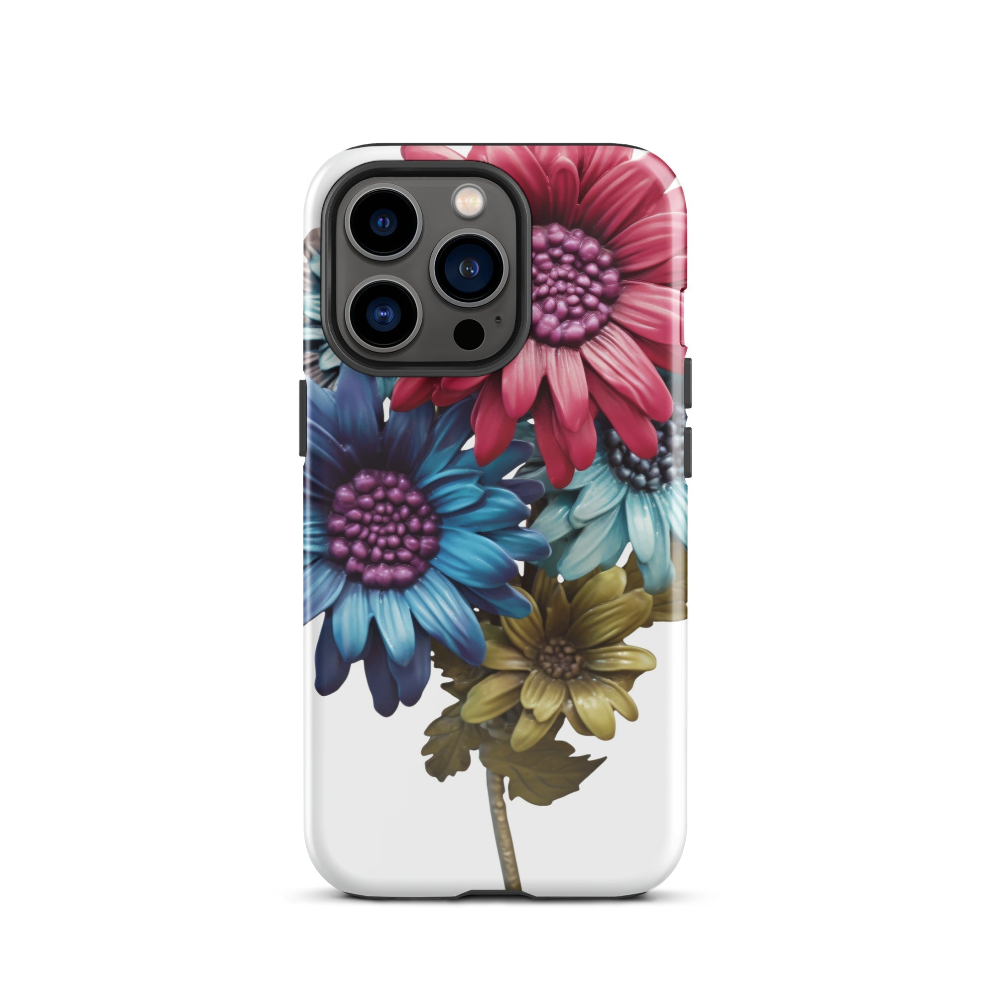 Cineraria Flower iPhone Case by Visual Verse - Image 19