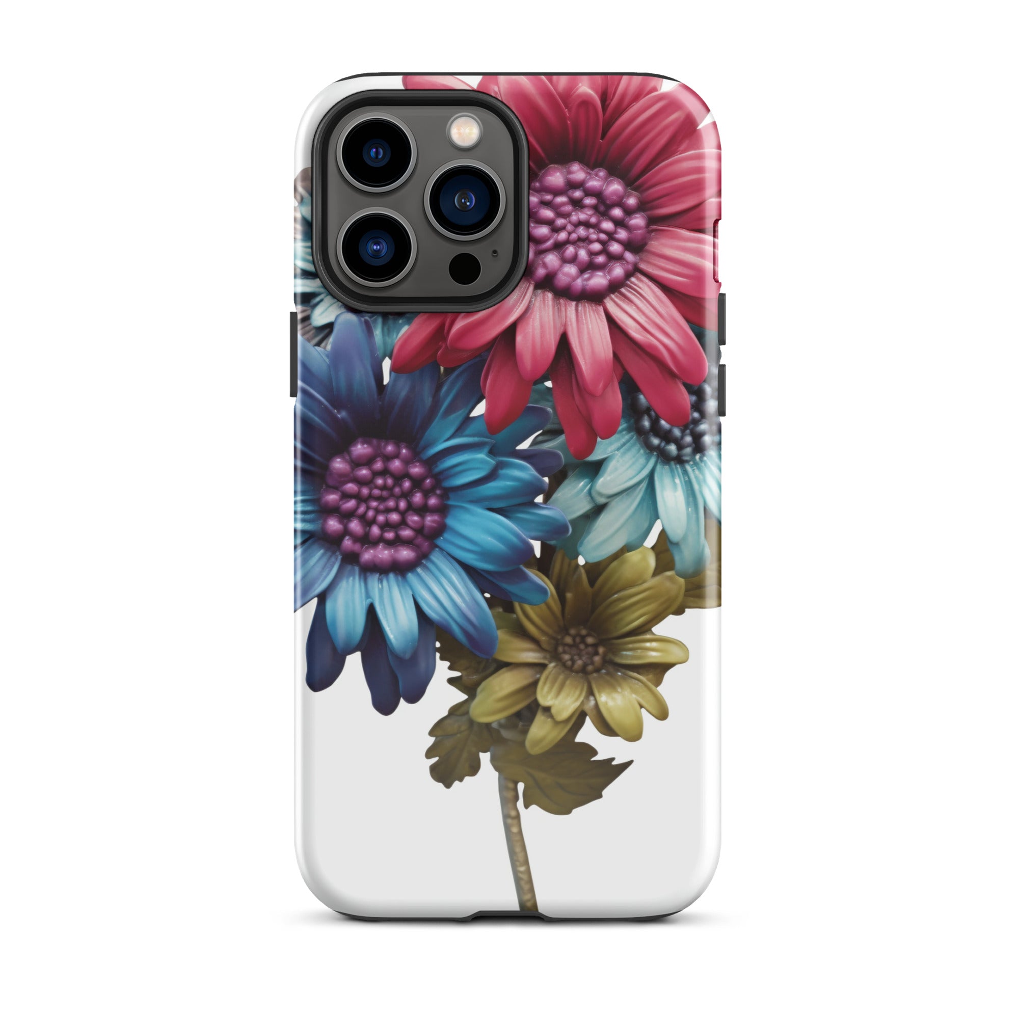 Cineraria Flower iPhone Case by Visual Verse - Image 21