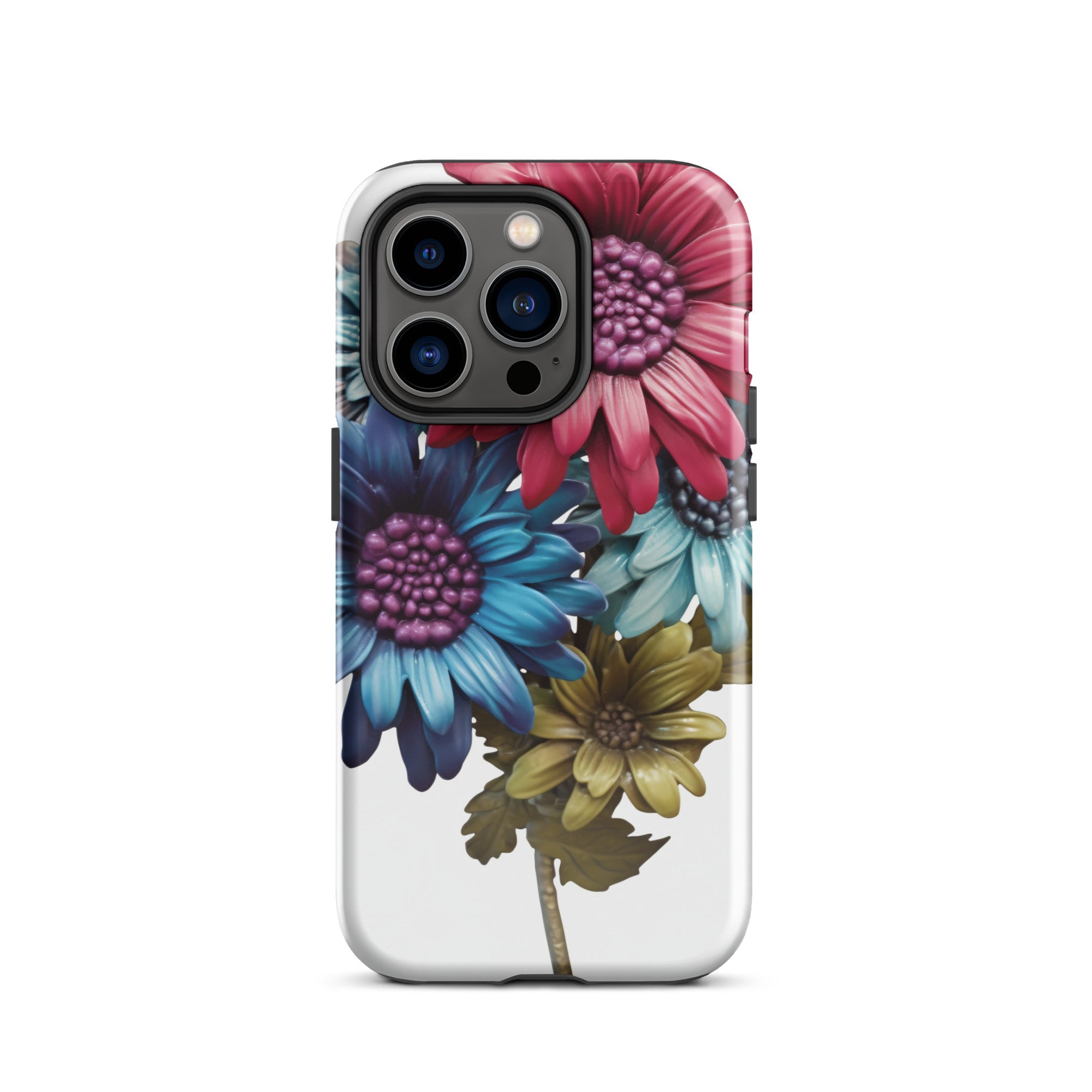 Cineraria Flower iPhone Case by Visual Verse - Image 27