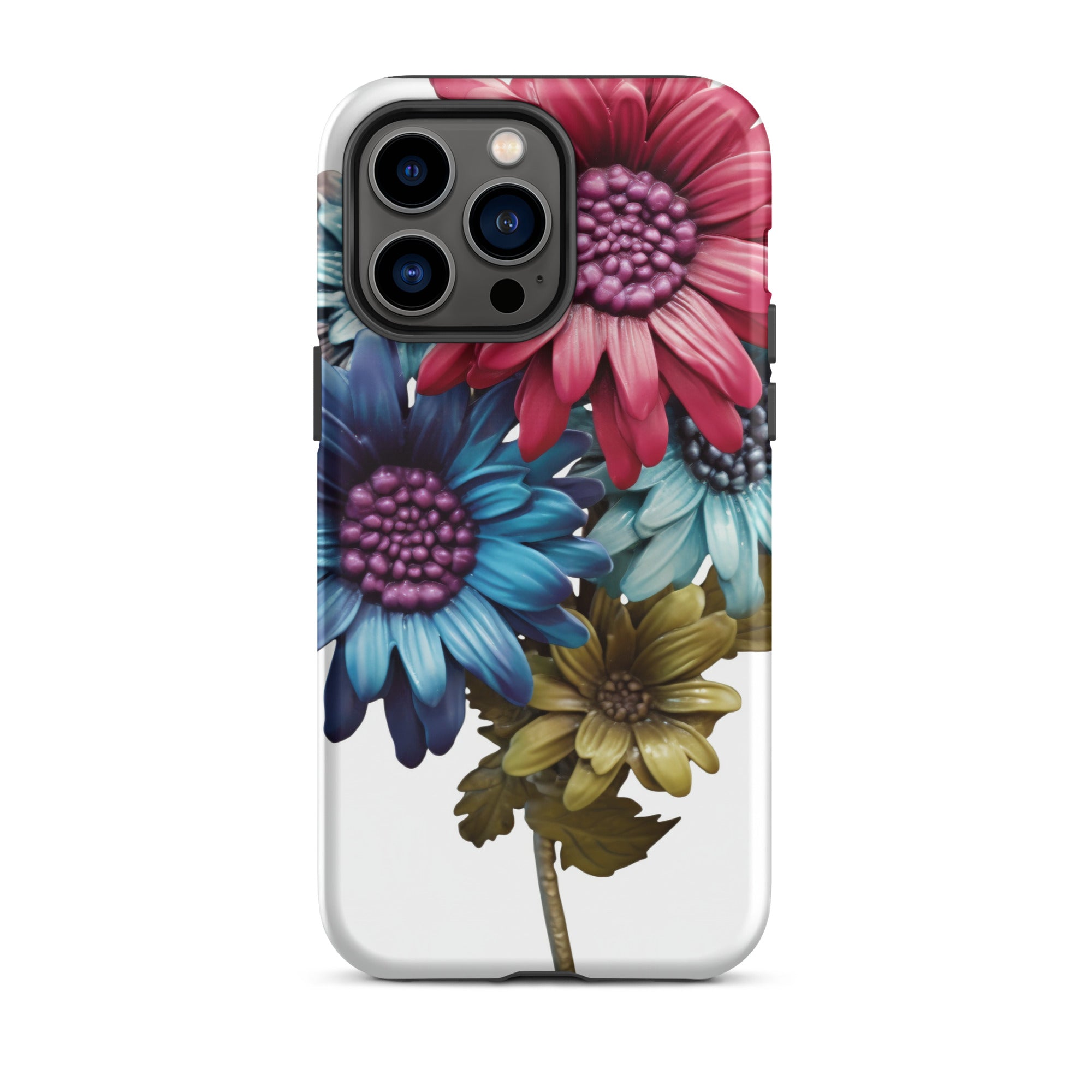 Cineraria Flower iPhone Case by Visual Verse - Image 30